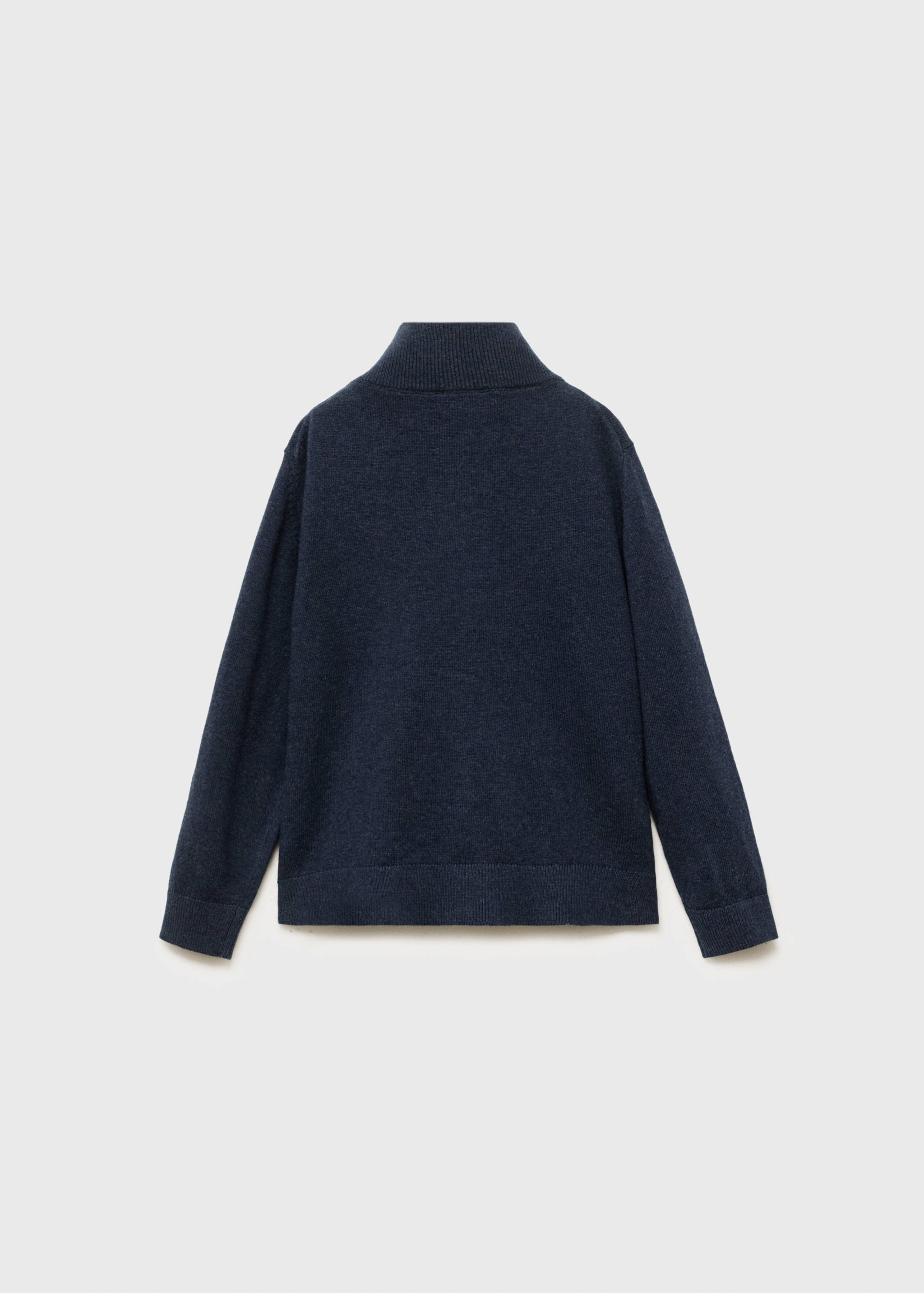 Cárdigan punto cremallera - Reverso del artículo