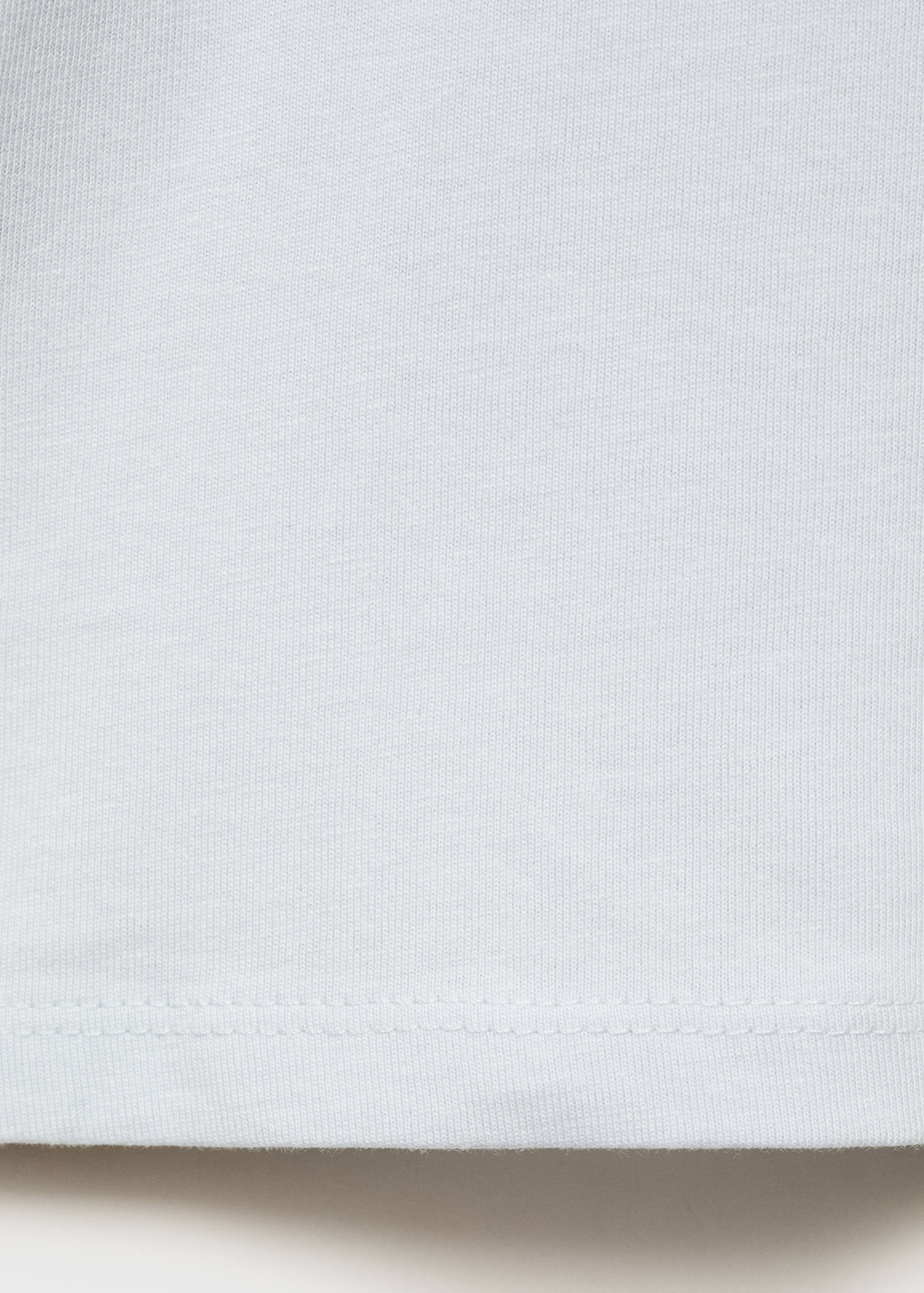 Printed cotton-blend t-shirt - Details of the article 0