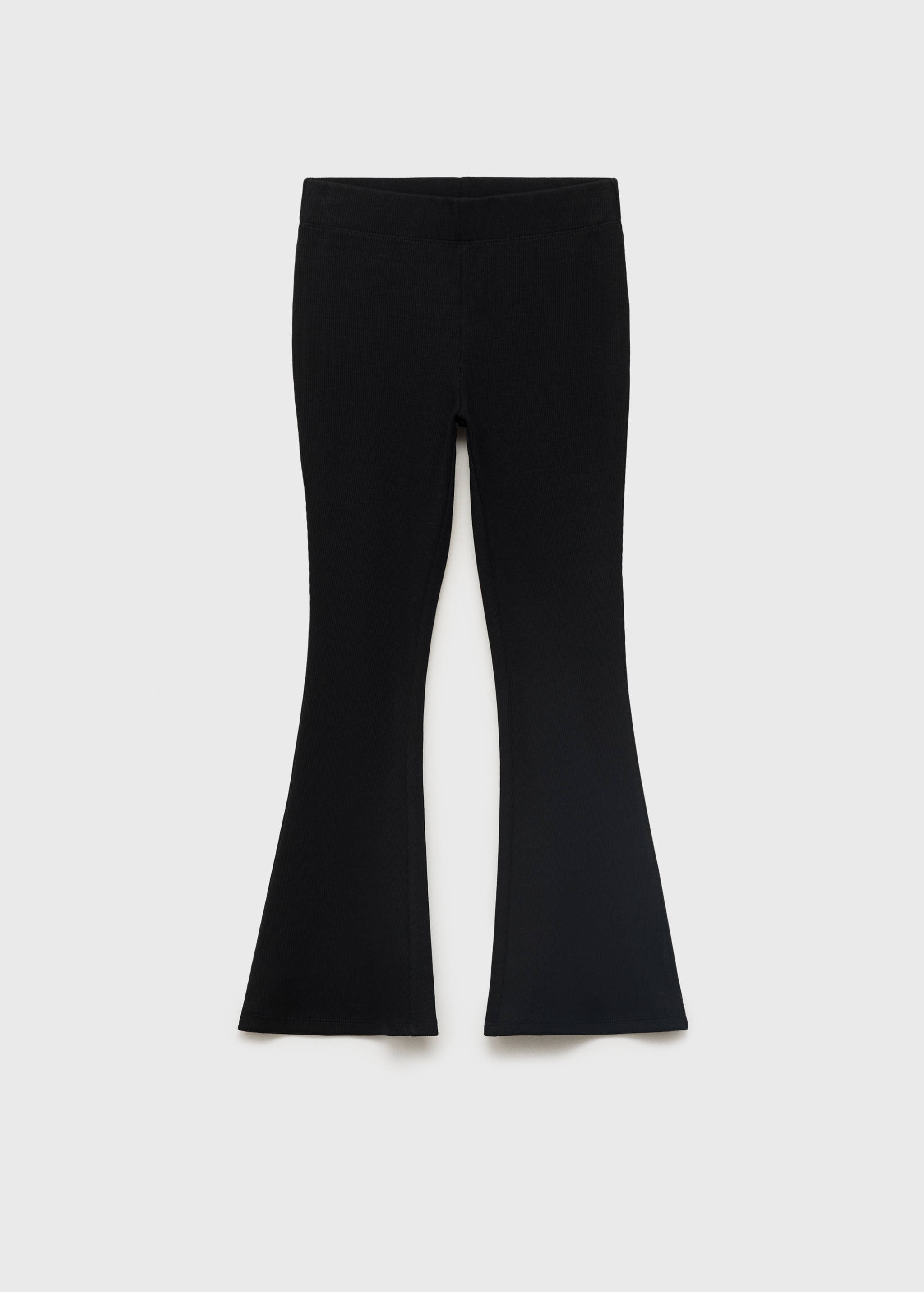 Flared cotton leggings - Article without model