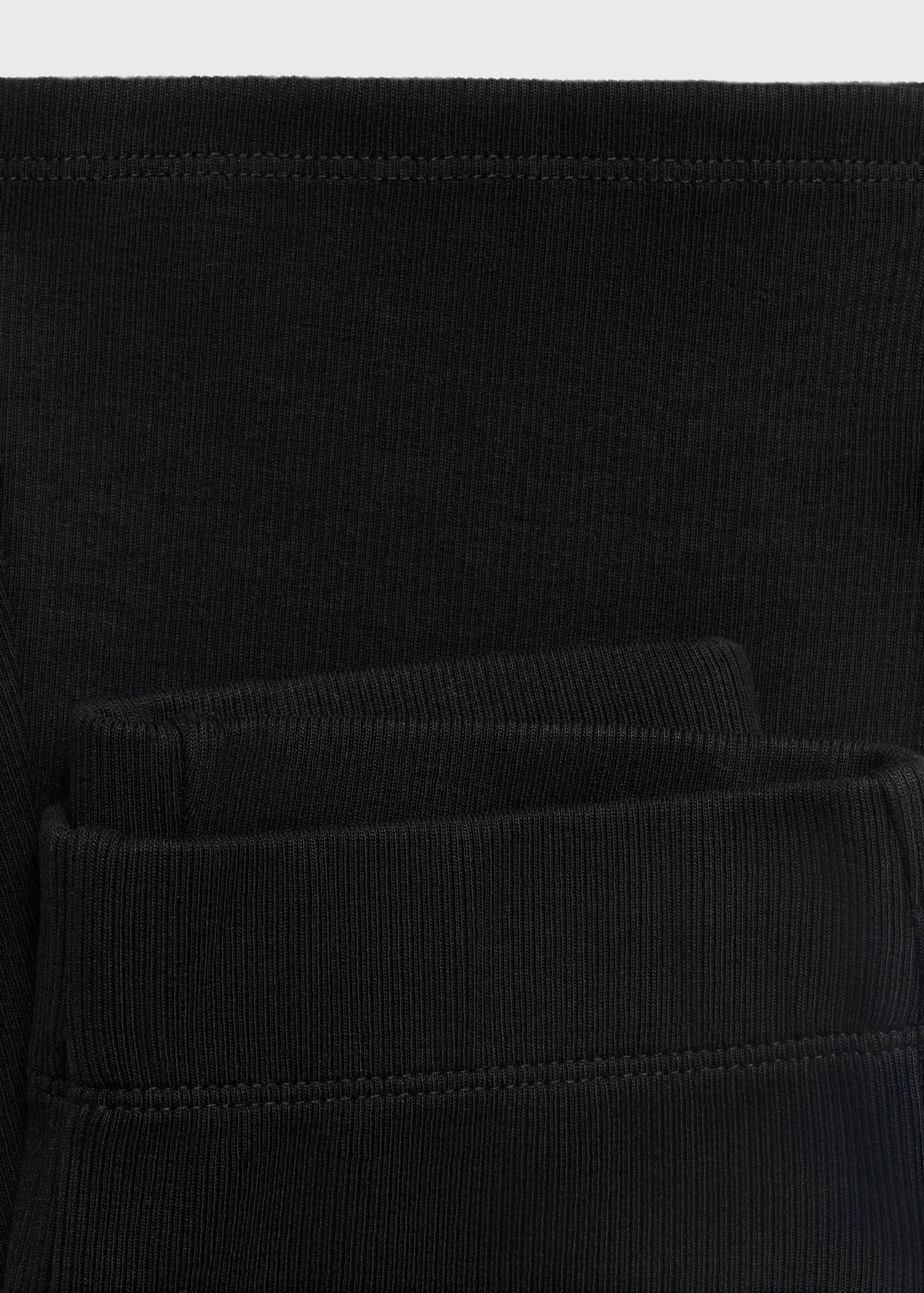 Flared cotton leggings - Details of the article 8