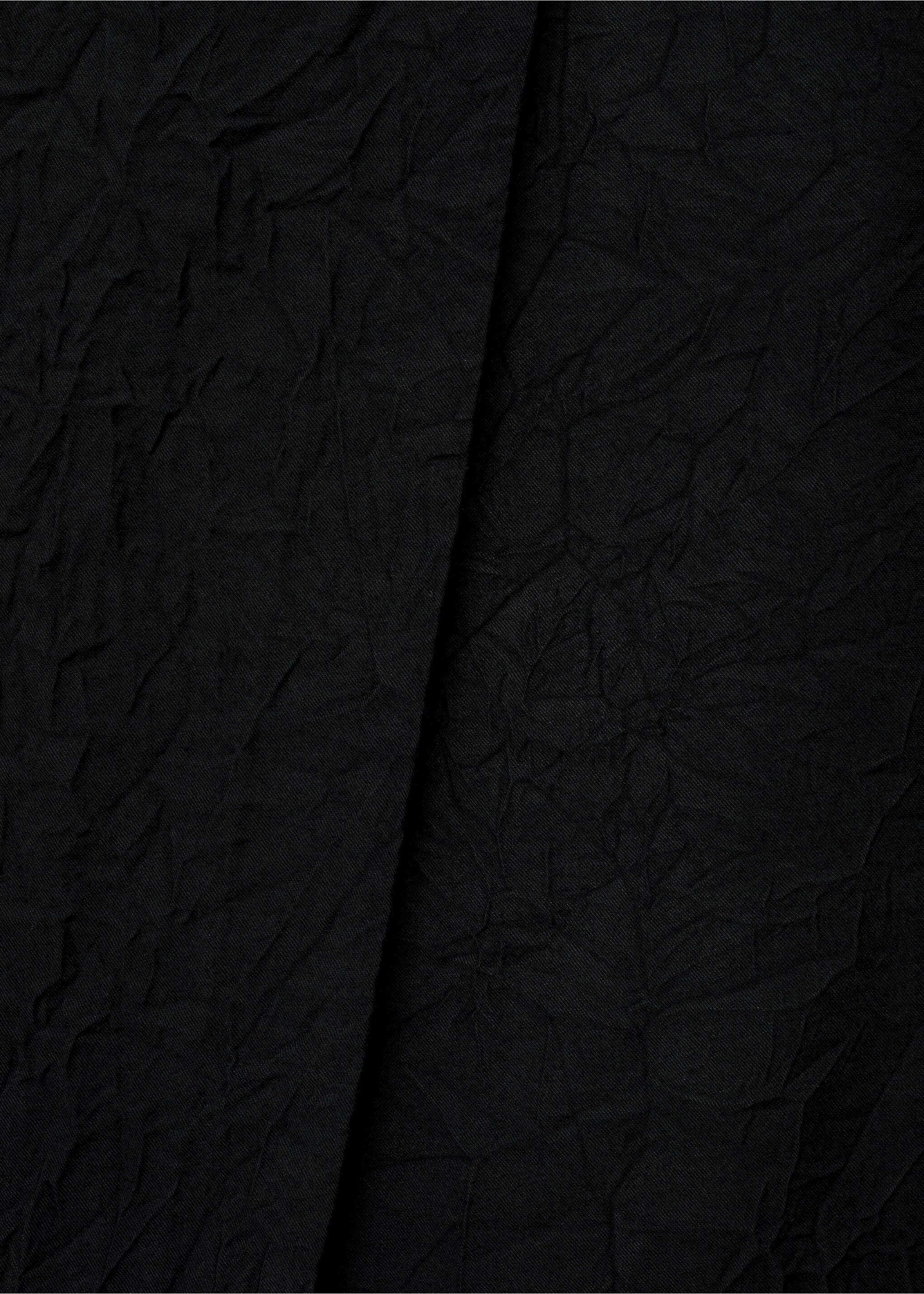 Kırışık görünümlü kruvaze etek - Ürün detayı 0, Siyah. Ref: 17084421-00.