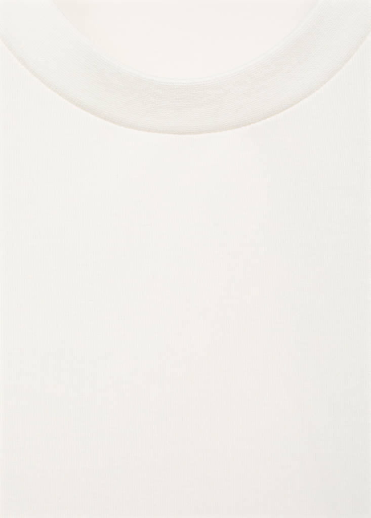 Regular-fit cotton sweatshirt — White