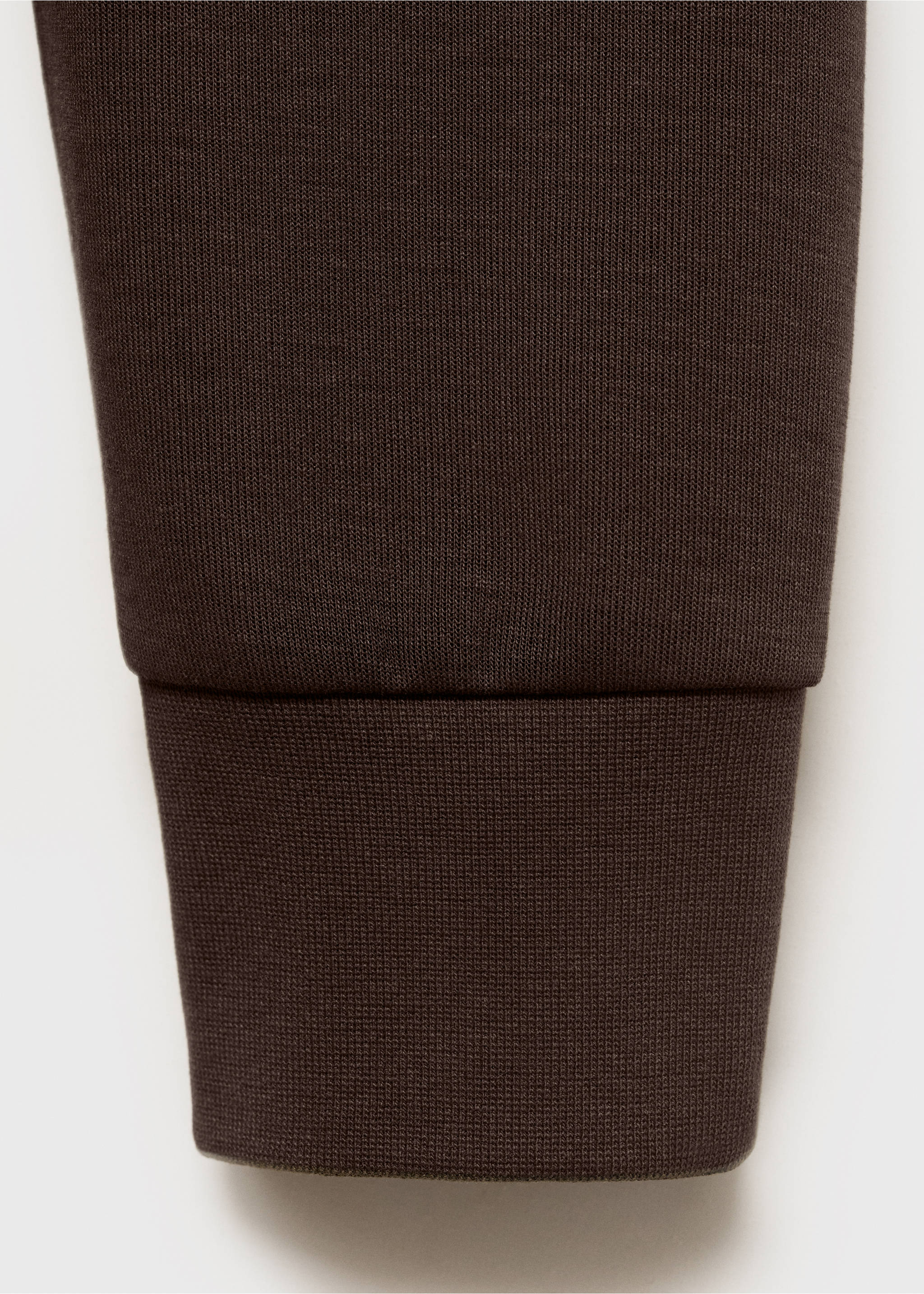 Sudadera algodón regular fit - Detalle del artículo 0, Chocolate. Ref: 17084425-00.