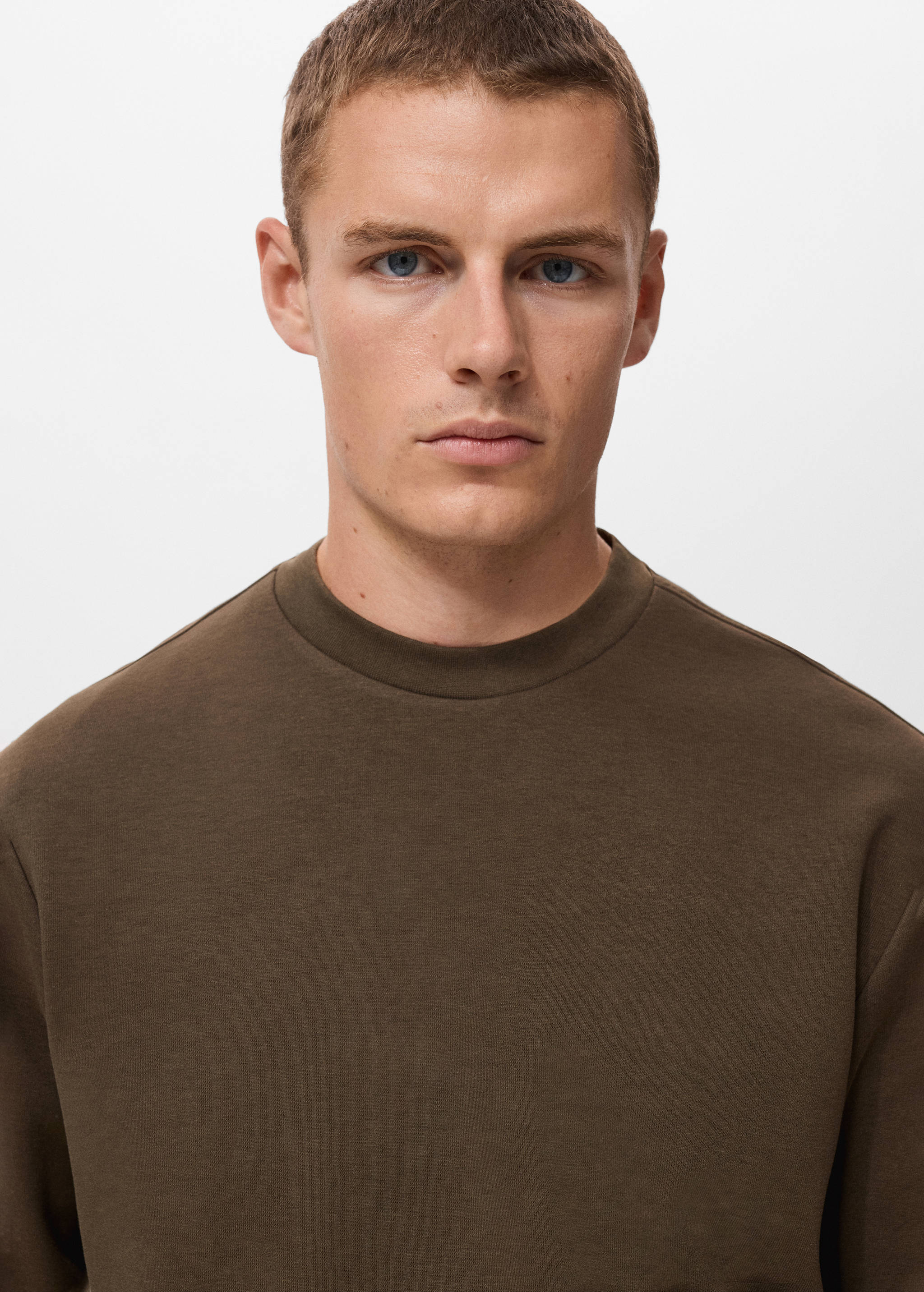 Regular-fit cotton sweatshirt - Details of the article 1