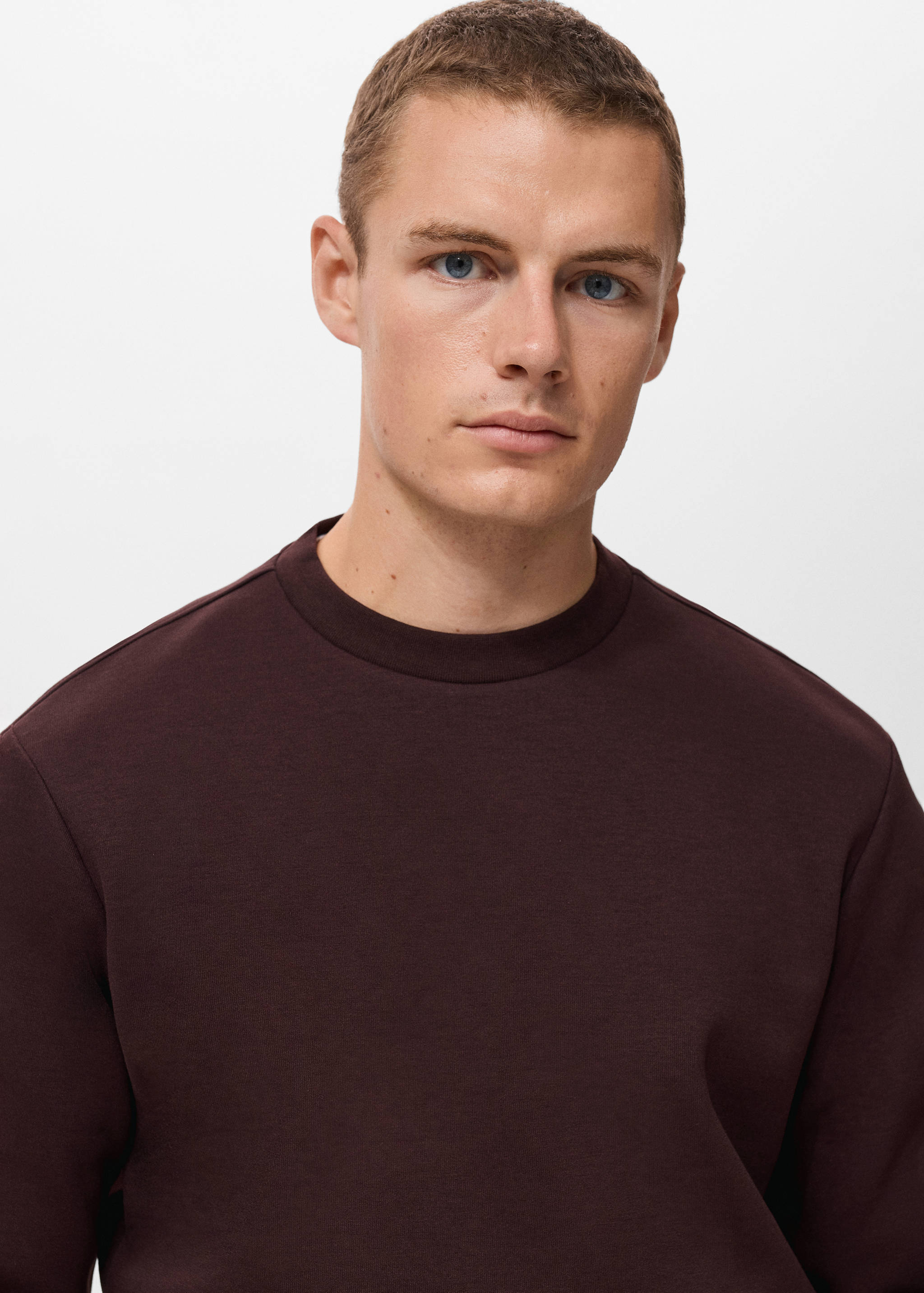 Regular-fit cotton sweatshirt - Details of the article 1