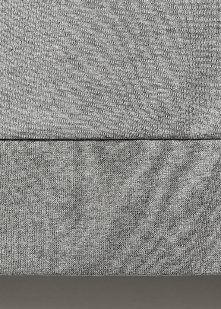 Regular-fit cotton sweatshirt — Medium Heather Grey