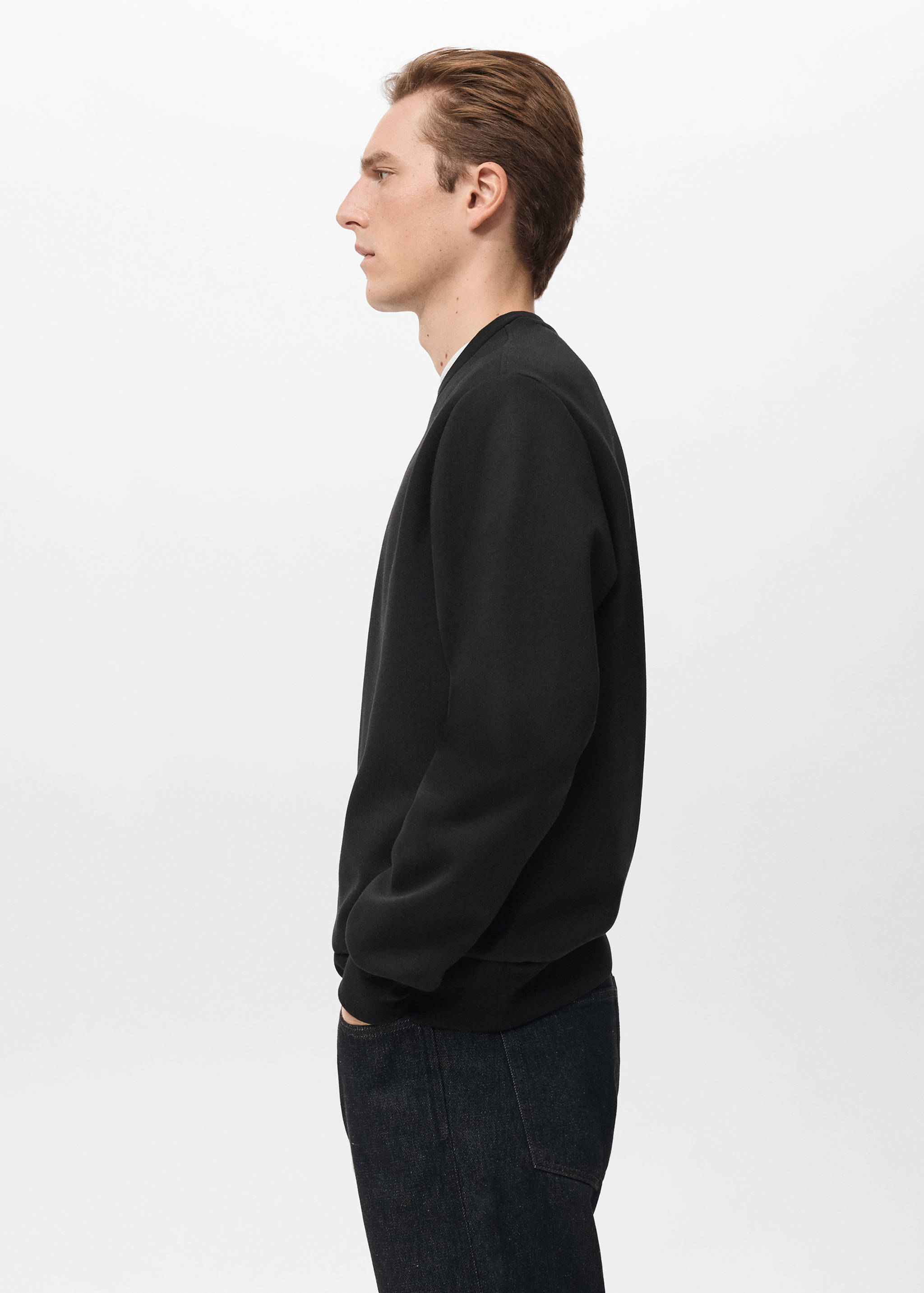 Regular-fit cotton sweatshirt - Details of the article 2