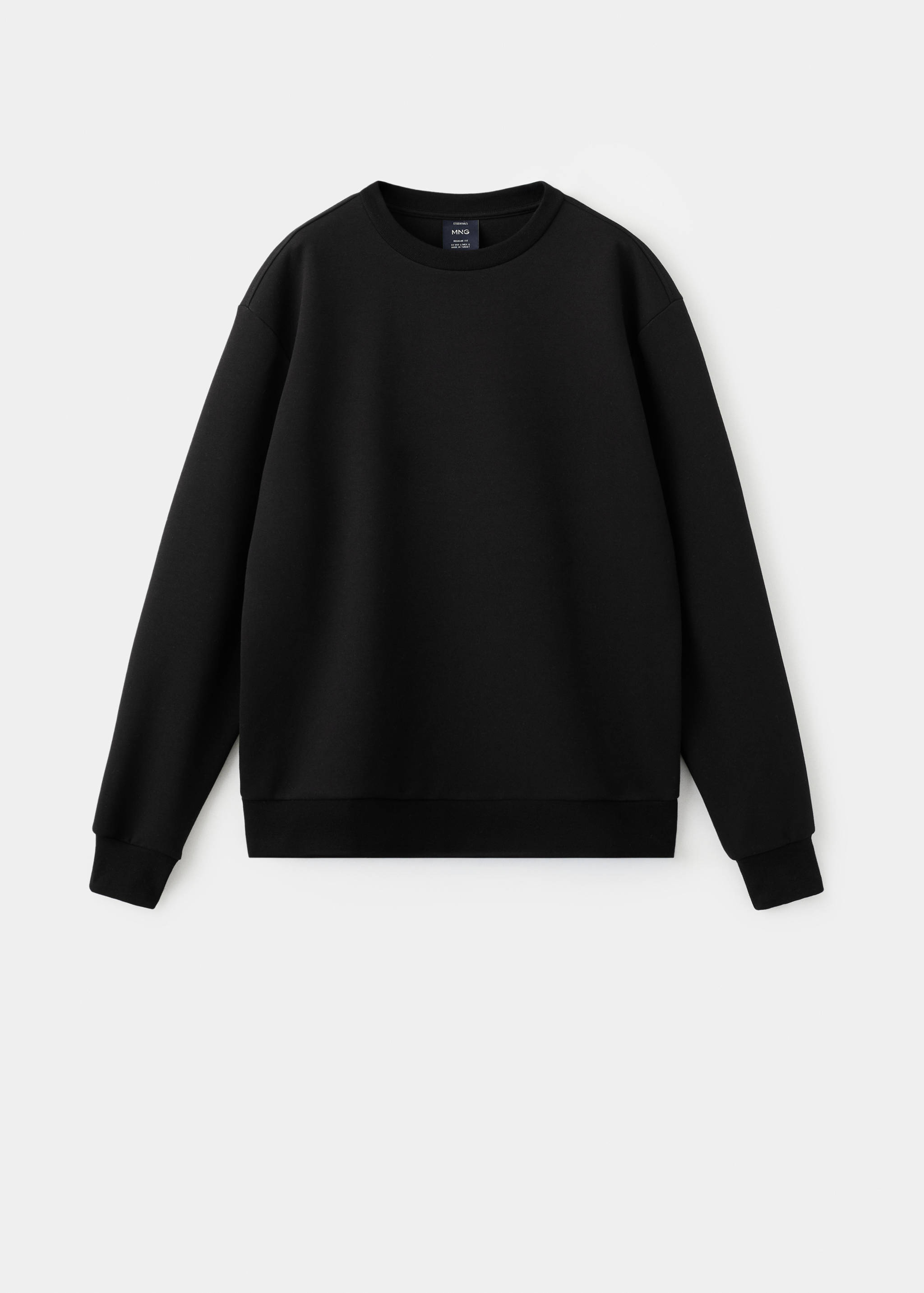 Regular-fit cotton sweatshirt - Article without model