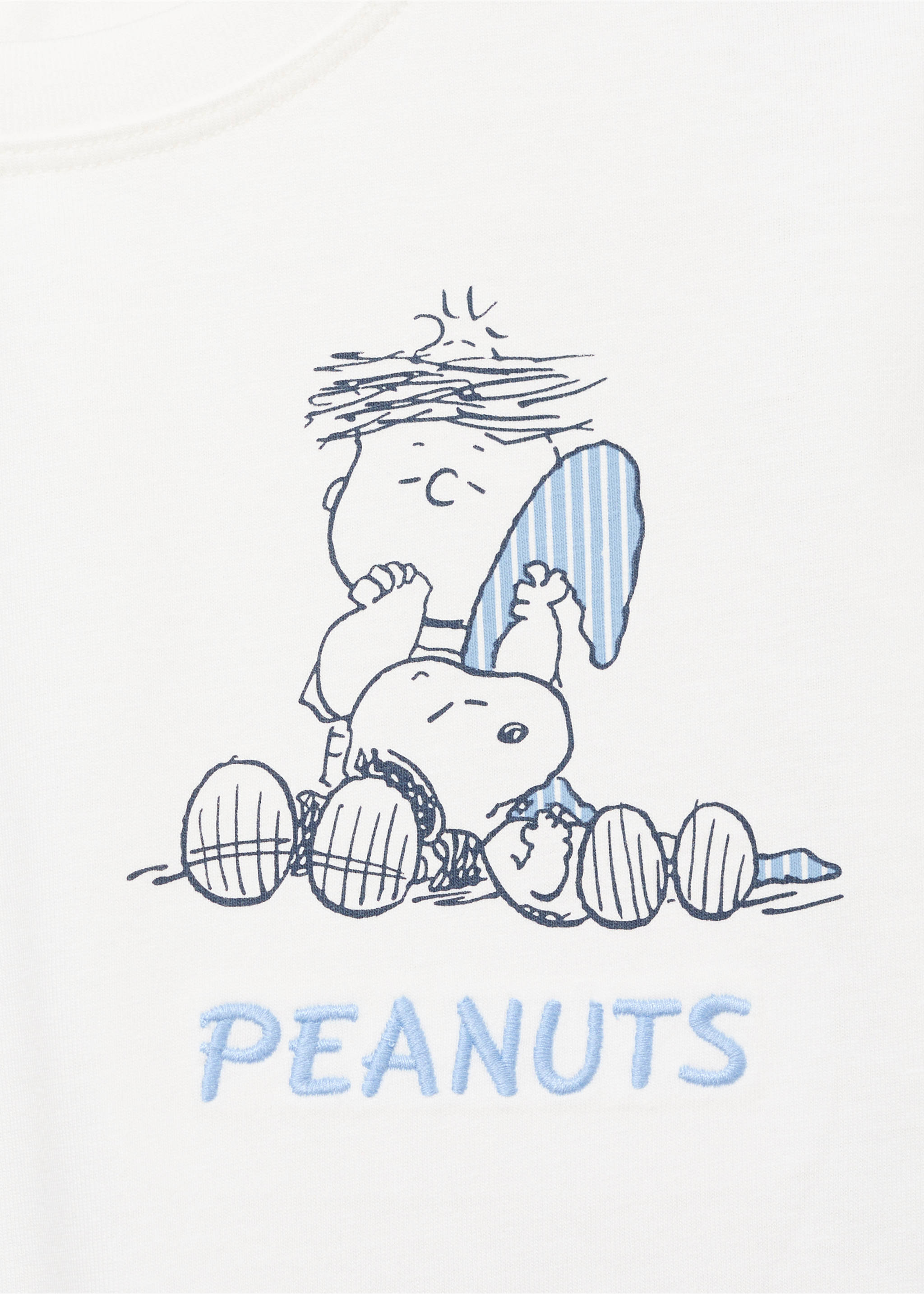 Pijama largo Snoopy - Detalle del artículo 8, Azul. Ref: 17084427-00.