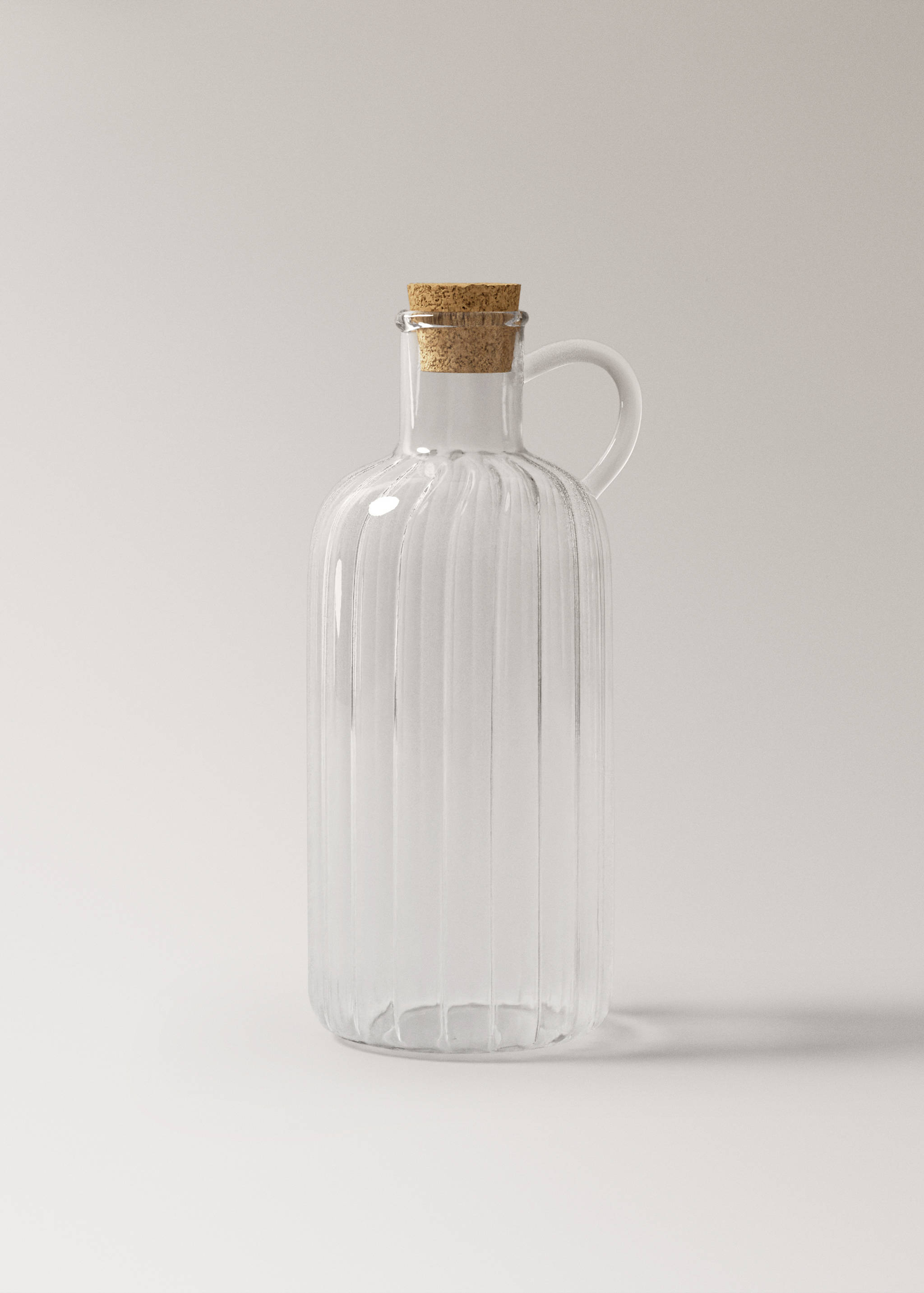 Borosilicate oil dispenser with handle - Article without model