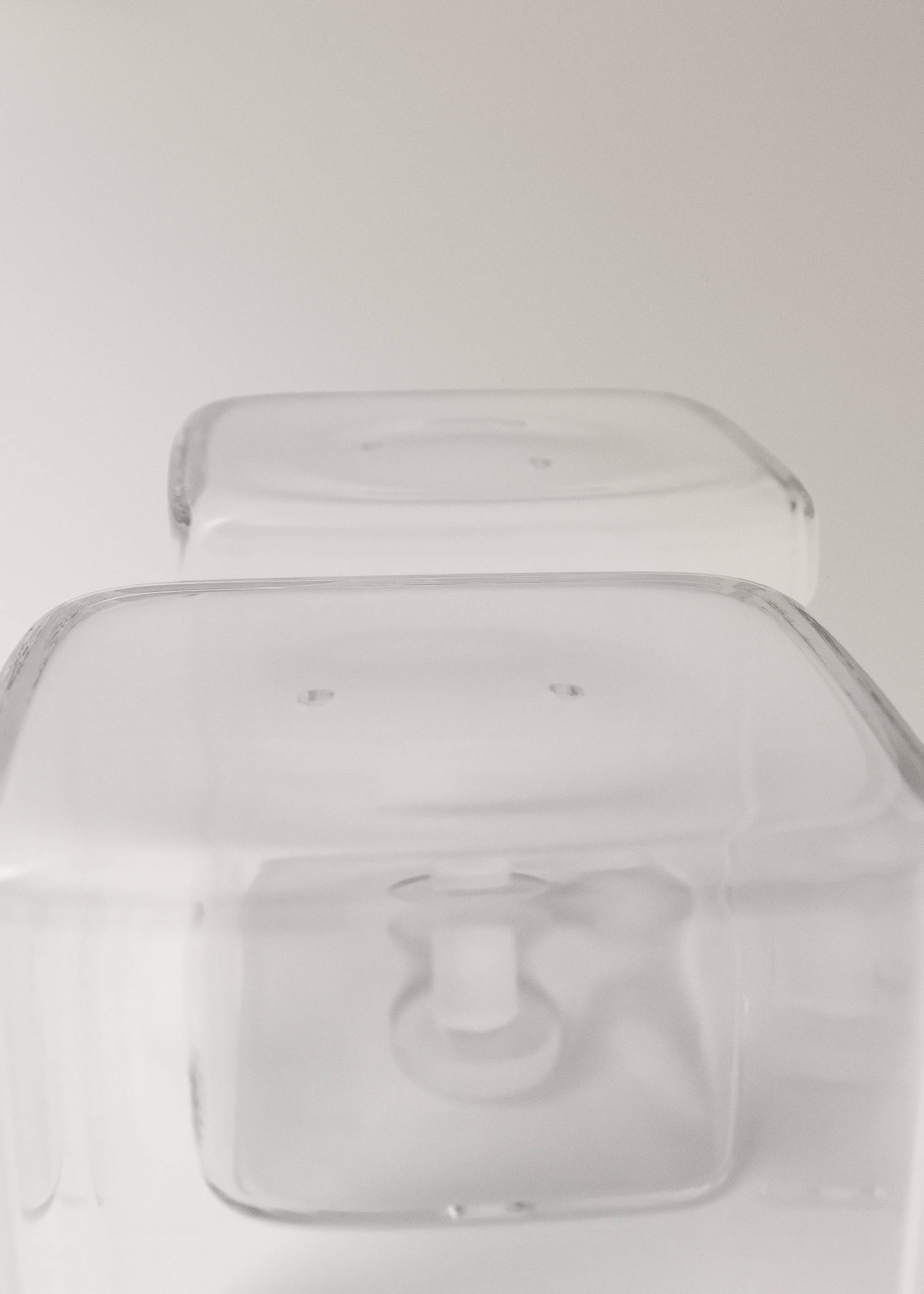 Salière et poivrière en borosilicate transparent - Détail de l'article 4