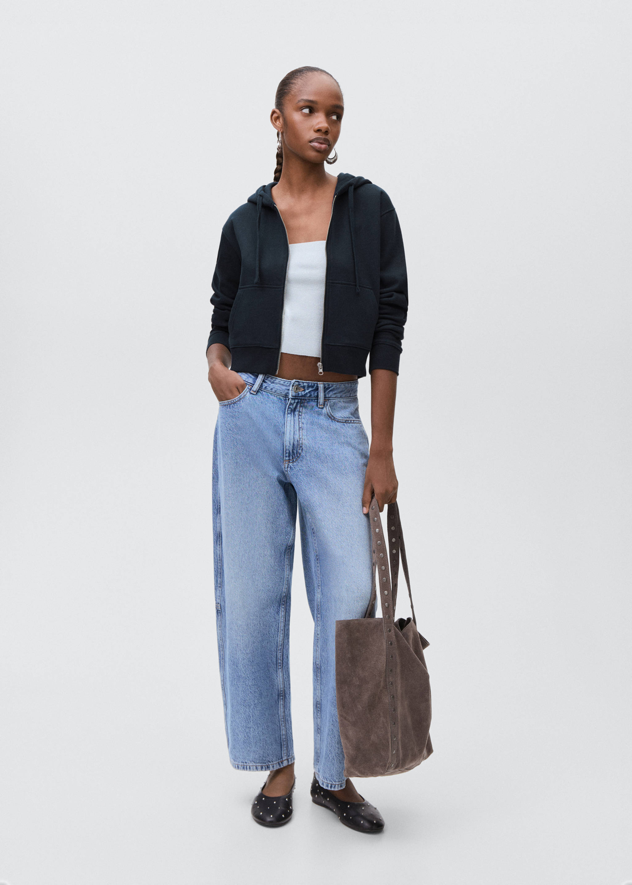 Zipped hoodie - Details of the article 2