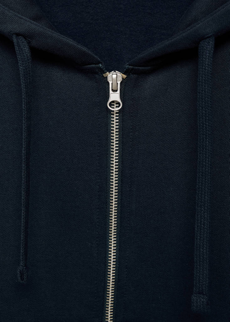 Zipped hoodie — Dark Navy