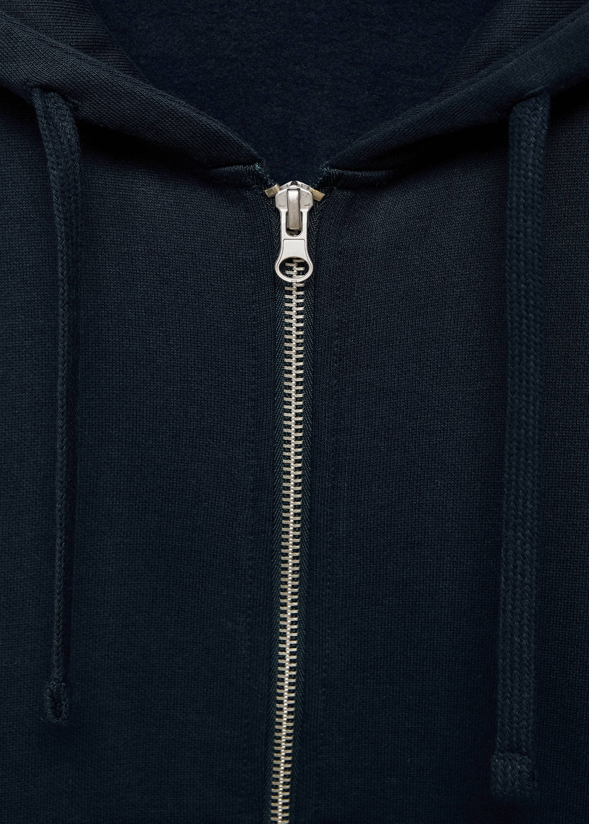 Zipped hoodie — Dark Navy
