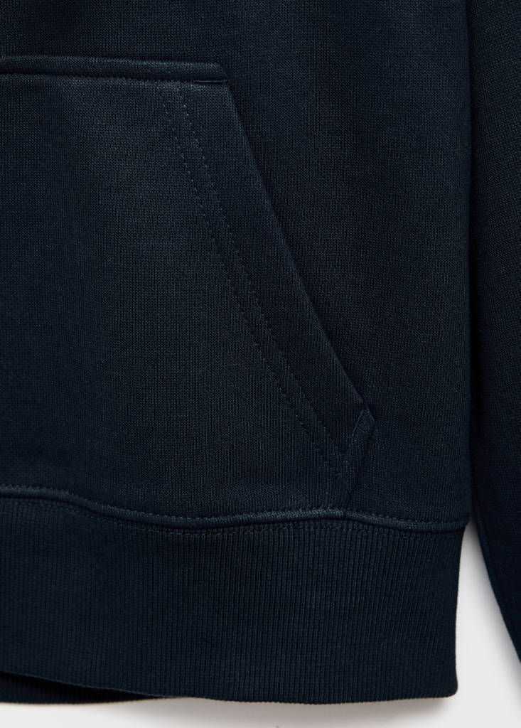 Zipped hoodie — Dark Navy