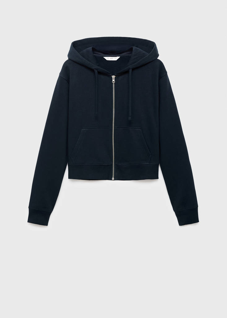Zipped hoodie — Dark Navy