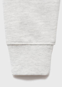 Zipped hoodie — Light Heather Grey 9