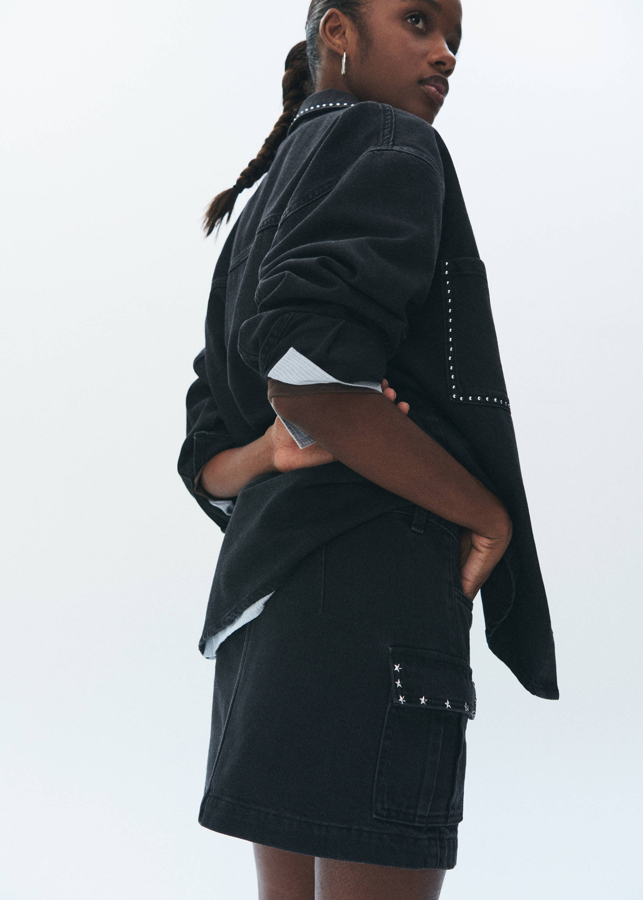 Falda cargo tachas estrellas - Detalle del artículo 6