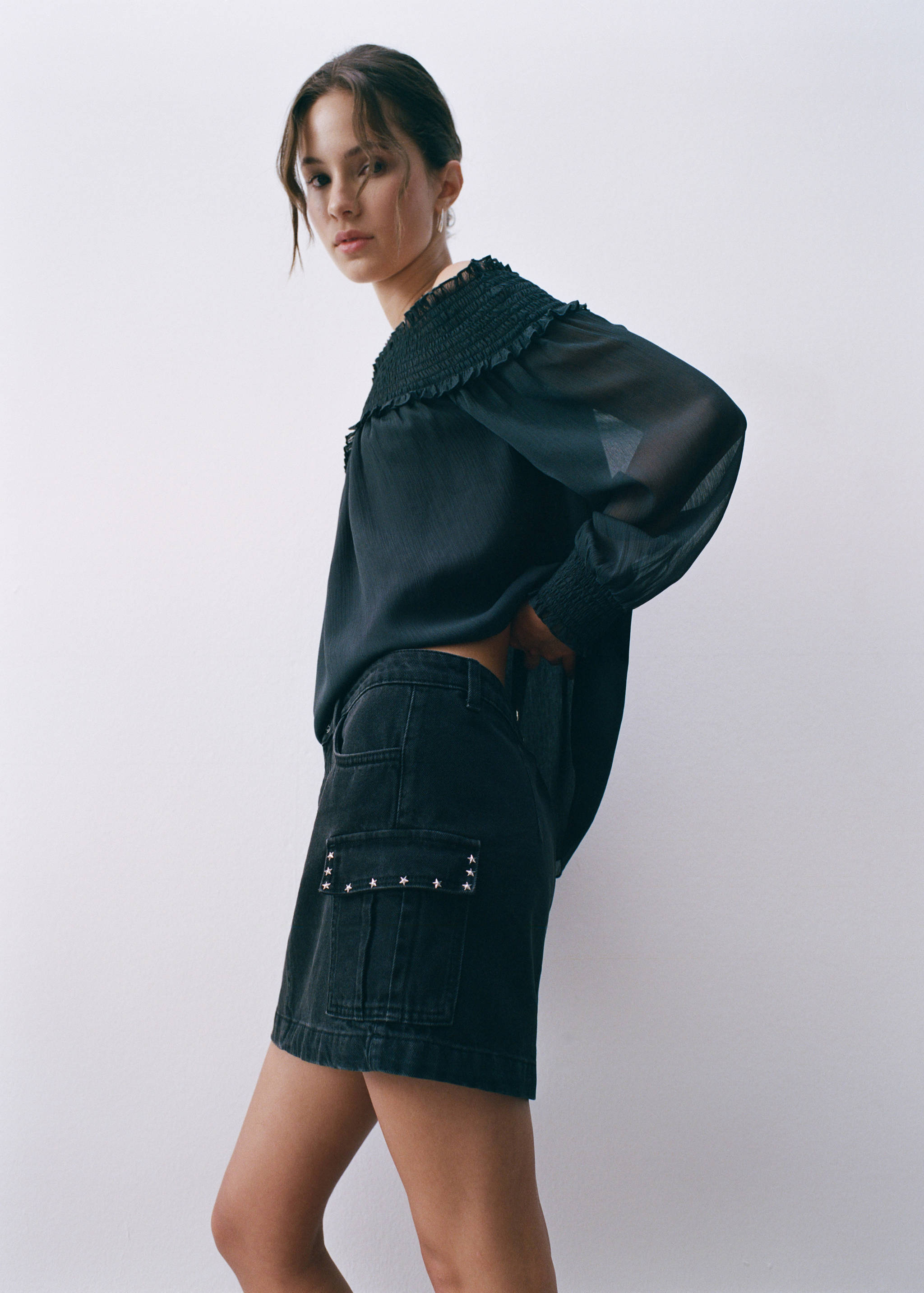 Falda cargo tachas estrellas - Detalle del artículo 5