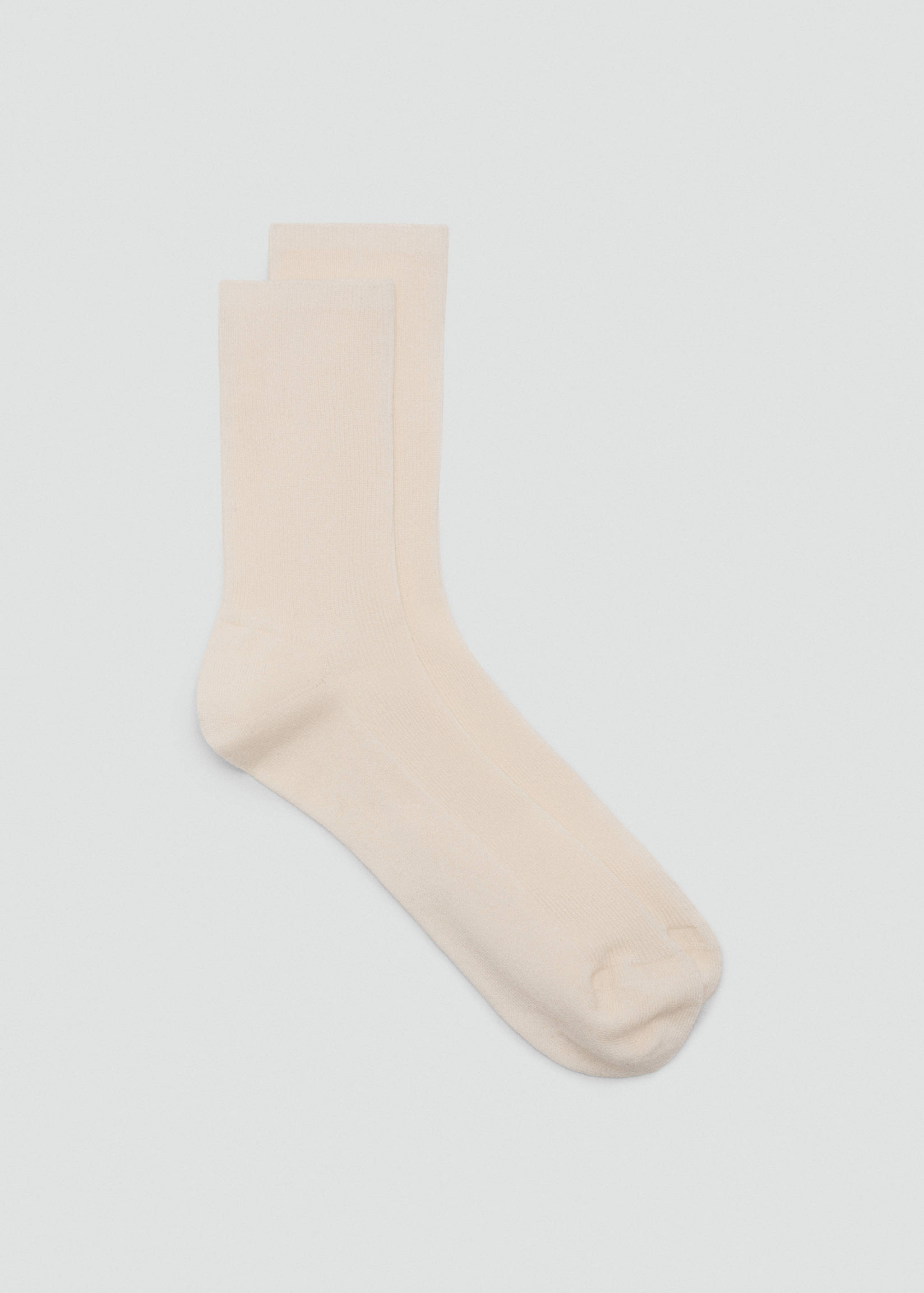 Ribbed cotton socks - Article without model