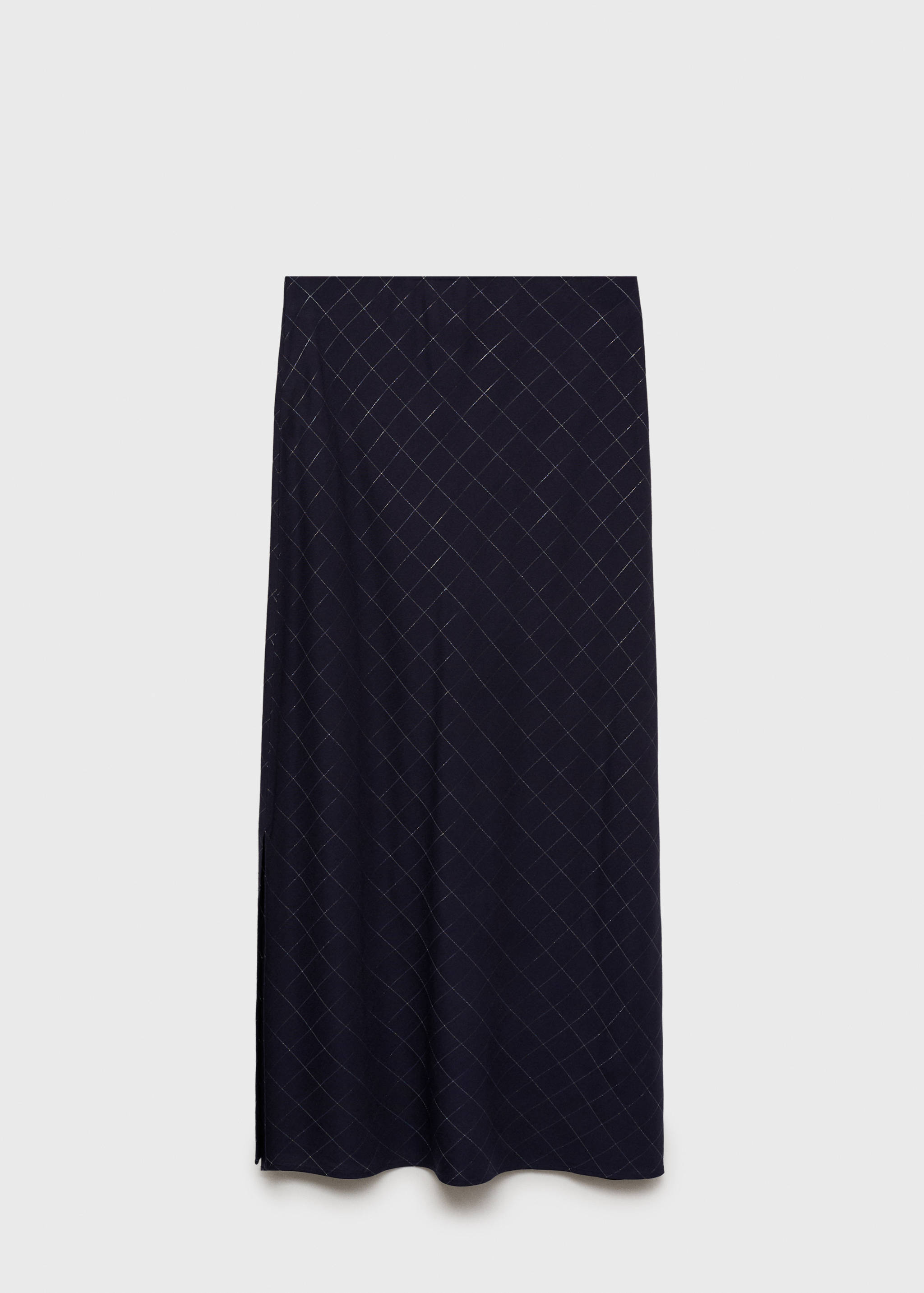 Lurex check skirt - Article without model