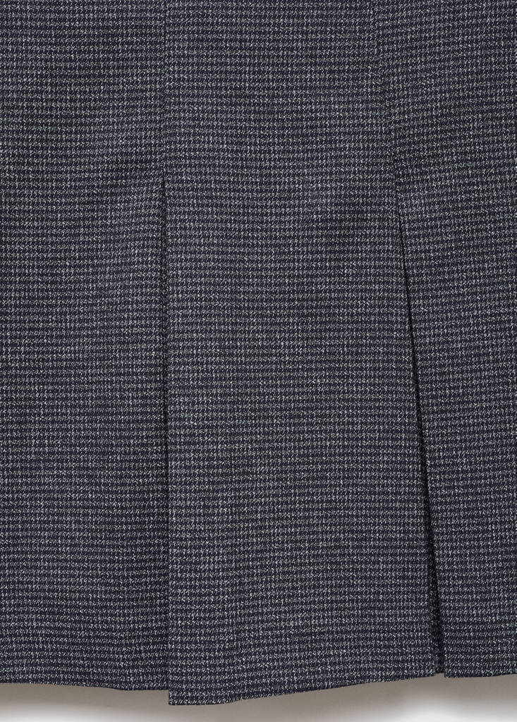 Pleated skirt trousers — Grey