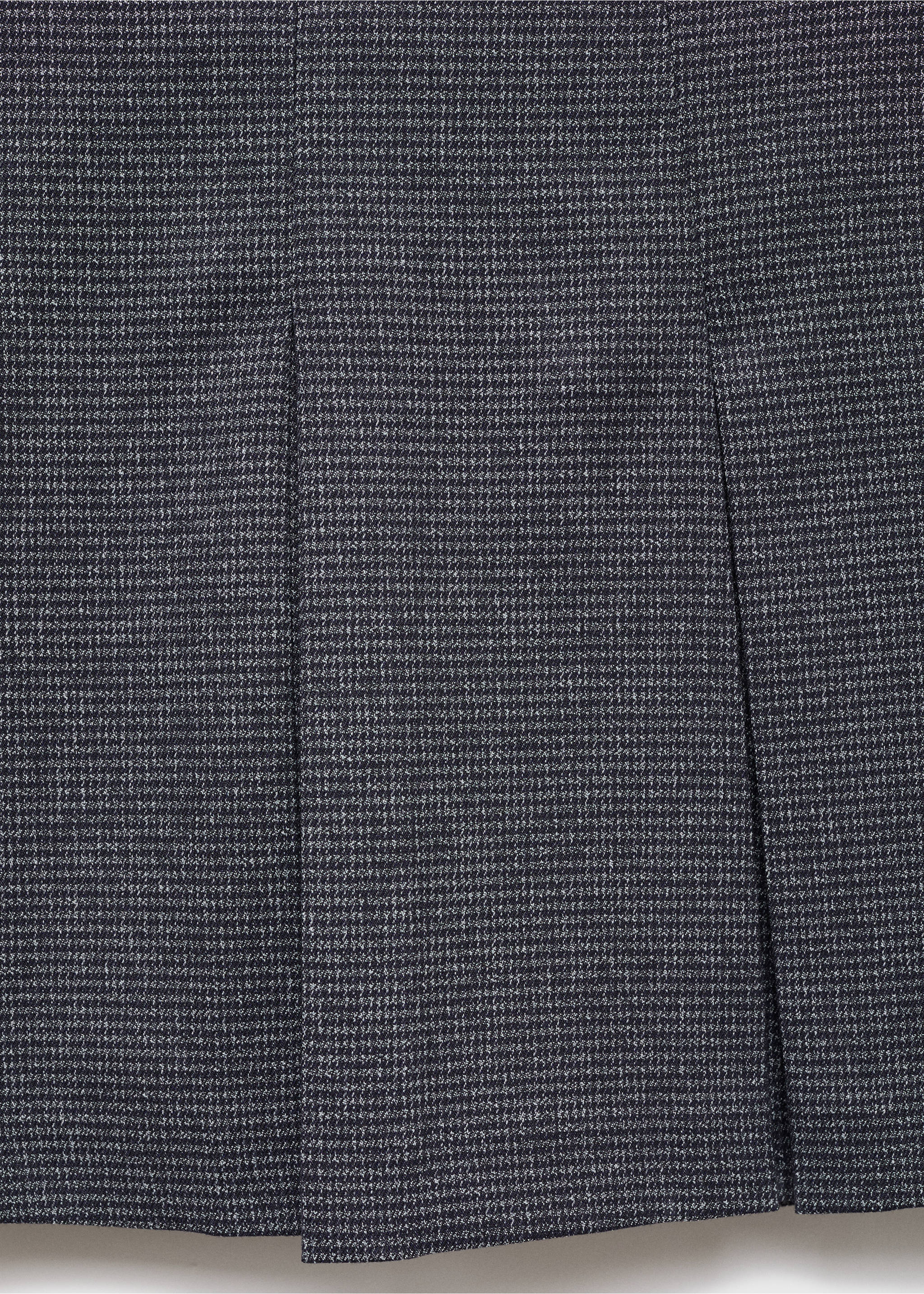 Falda pantalón tablas - Detalle del artículo 8, Gris. Ref: 17084778-00.