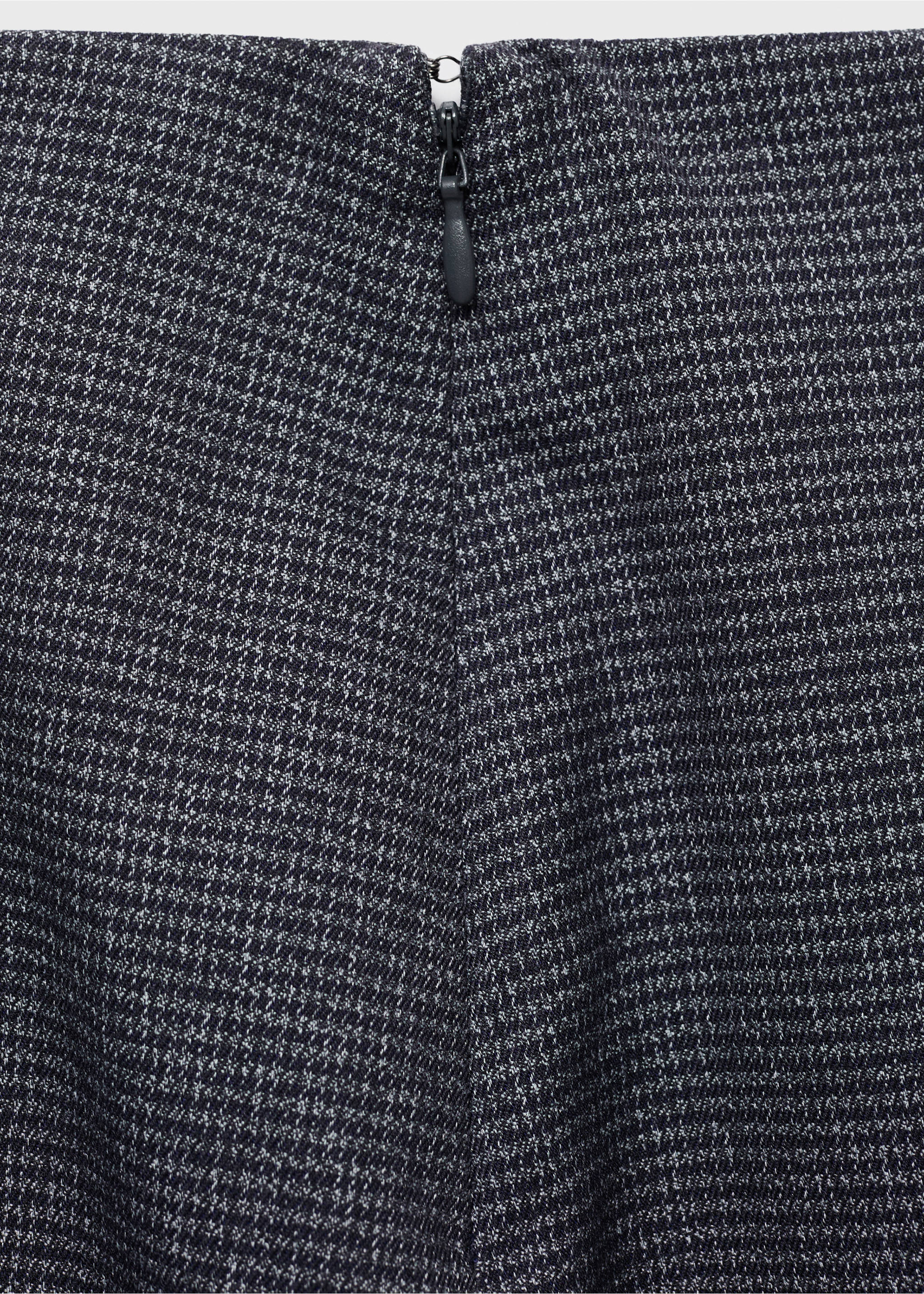 Falda pantalón tablas - Detalle del artículo 0, Gris. Ref: 17084778-00.