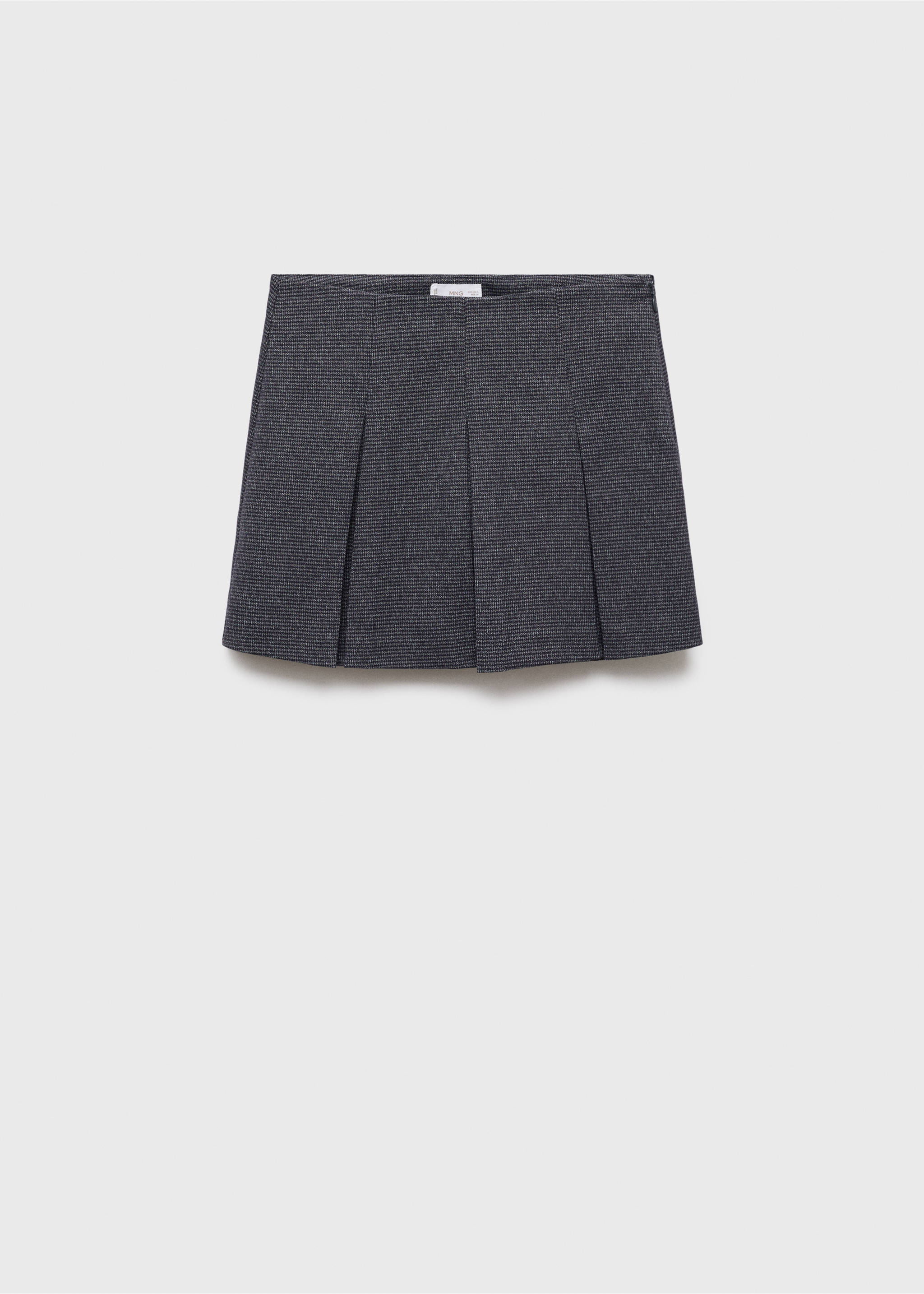 Falda pantalón tablas - Artículo sin modelo, Gris. Ref: 17084778-00.