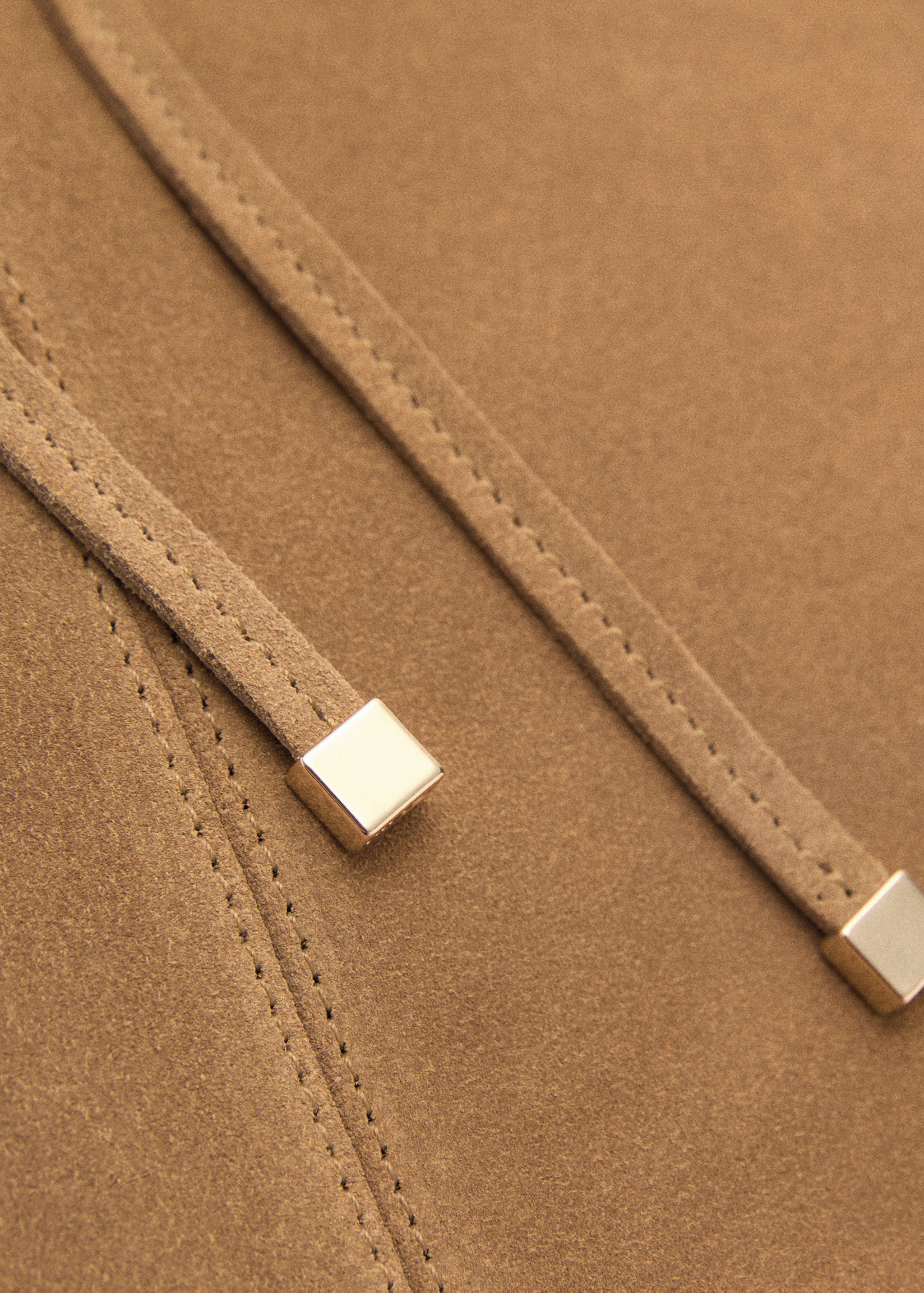 Shopperväska mocka - Detaljer om artikeln 2