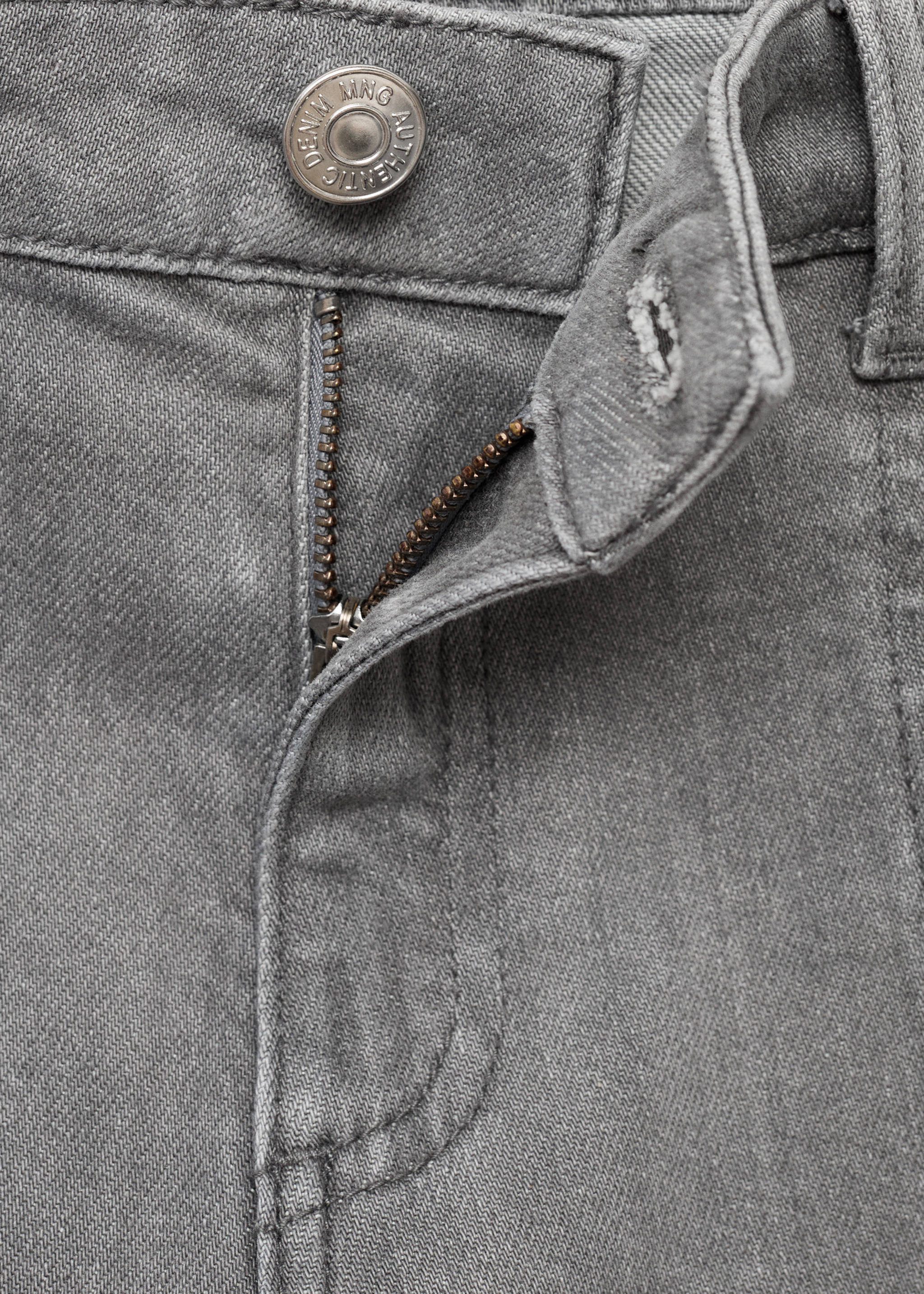 Low-waist jeans with star detail - Details of the article 8
