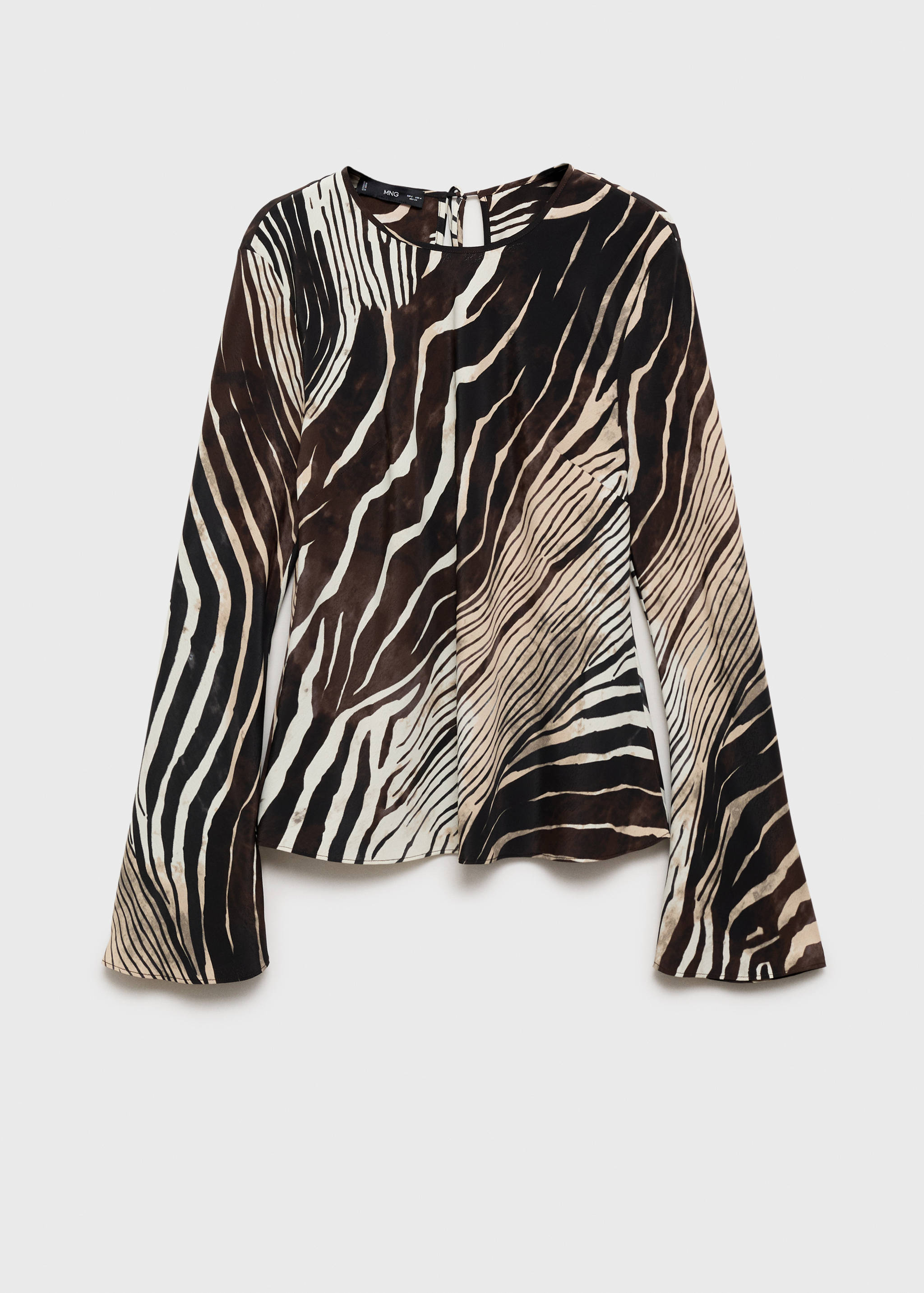 Zebra print blouse - Article without model