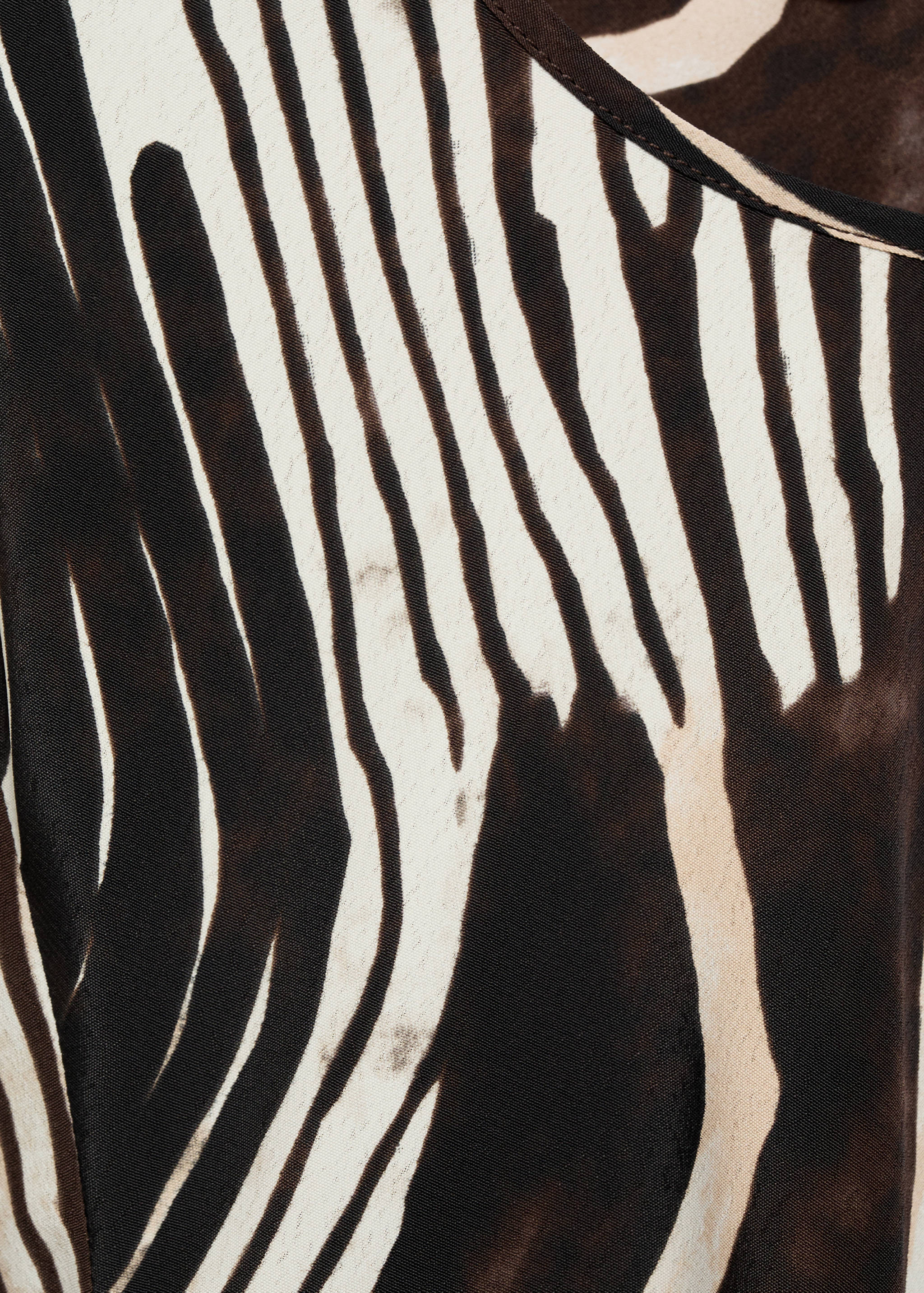 Zebra print blouse - Details of the article 8