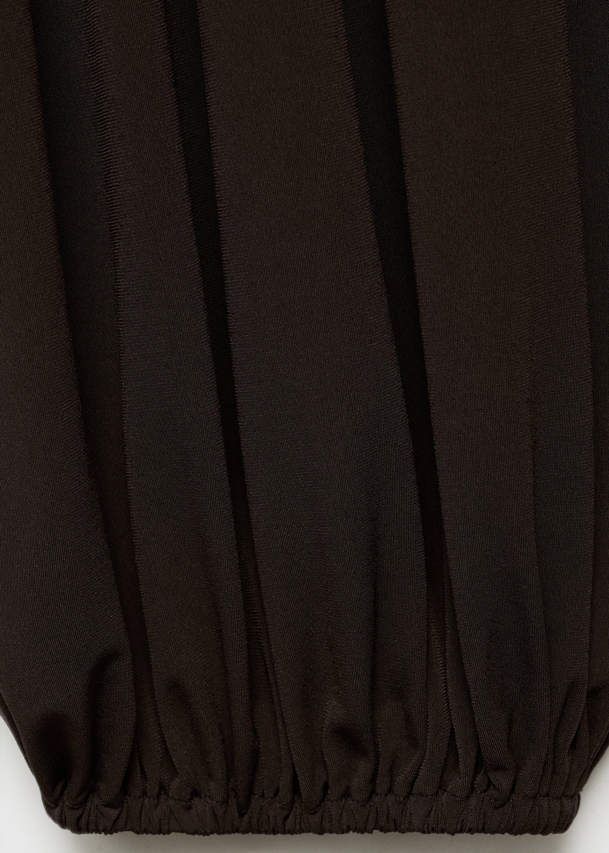 Balloon trousers with elastic waist - Details of the article 0