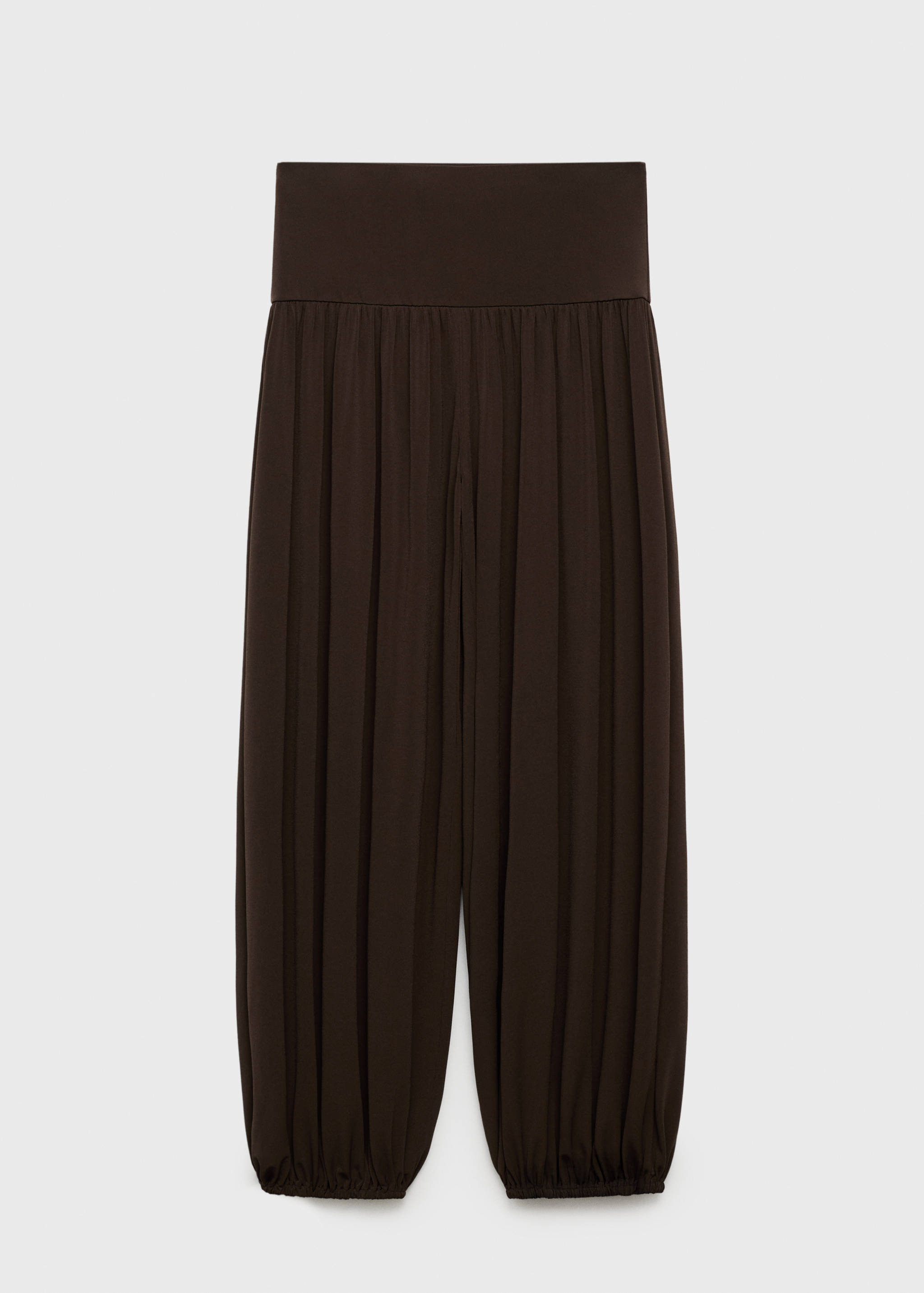 Balloon trousers with elastic waist - Article without model