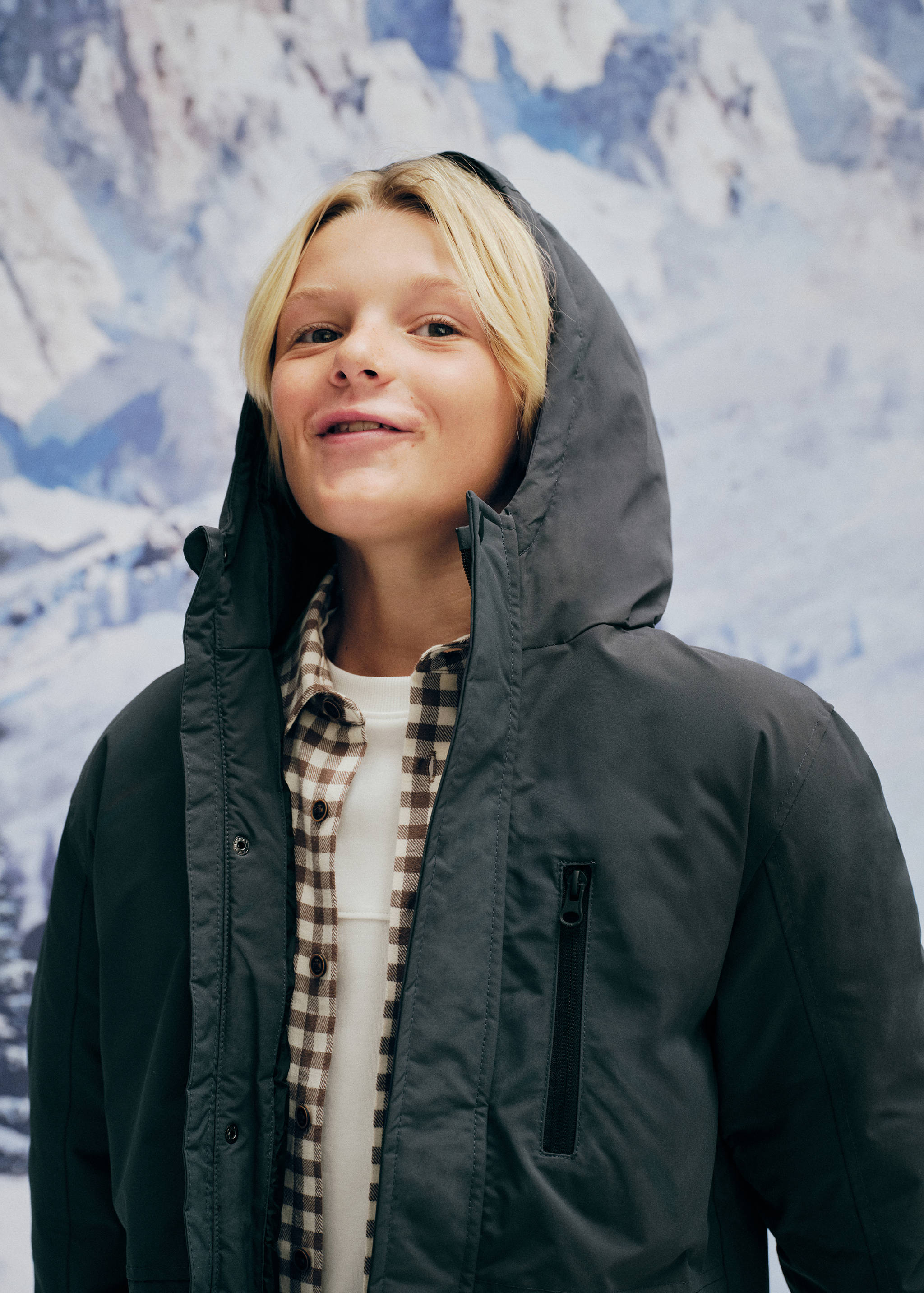 Anorak matelassé à poches - Détail de l'article 6