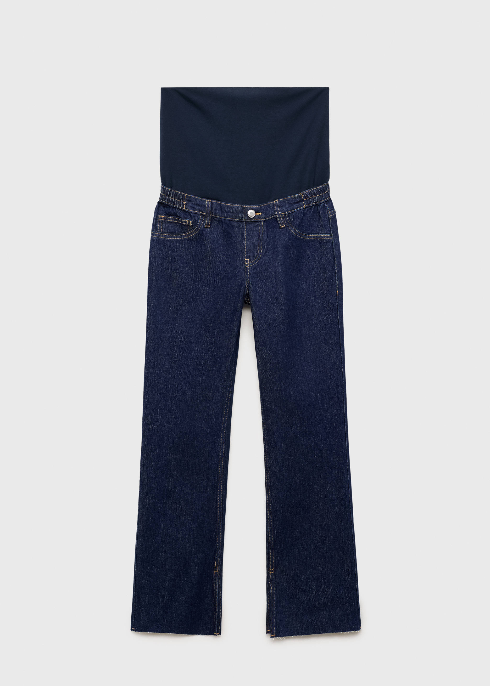 Maternity flared cropped jeans - Article without model