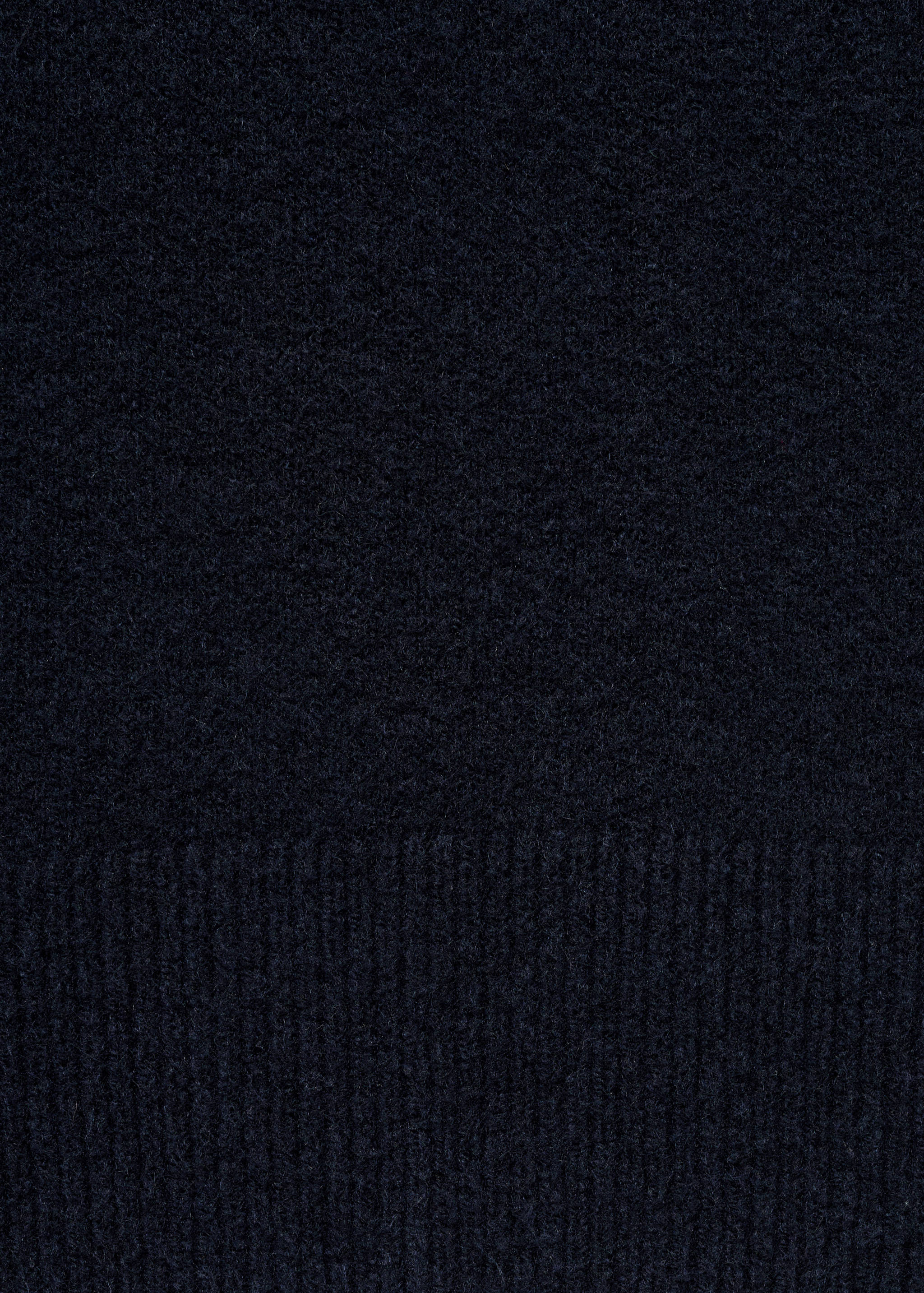 高领针织连衣裙 - null