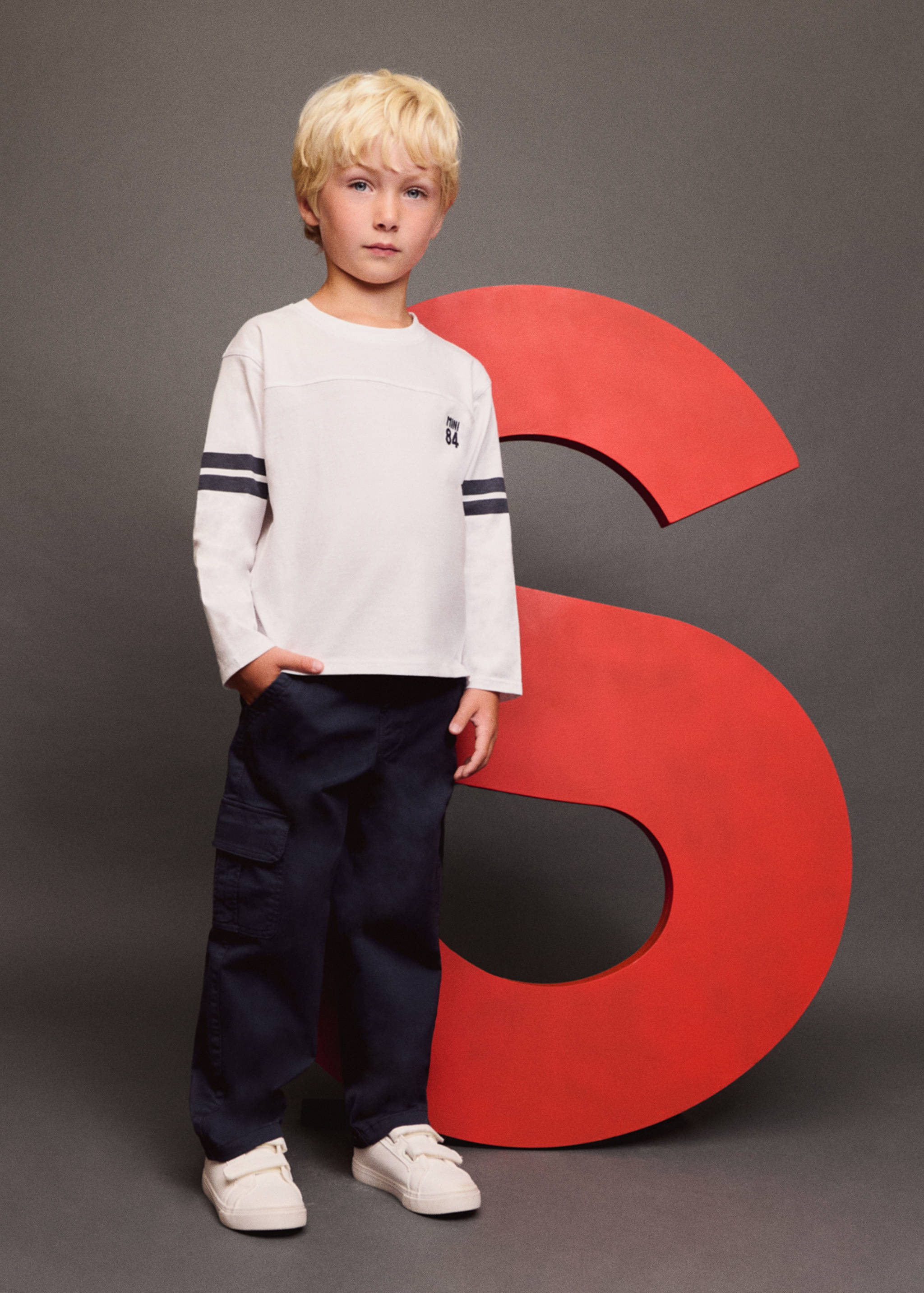 Cotton cargo trousers - Details of the article 6