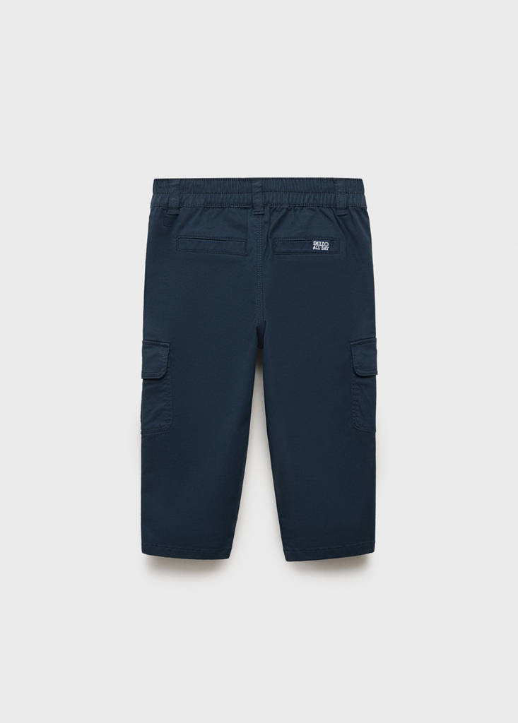 Cotton cargo trousers