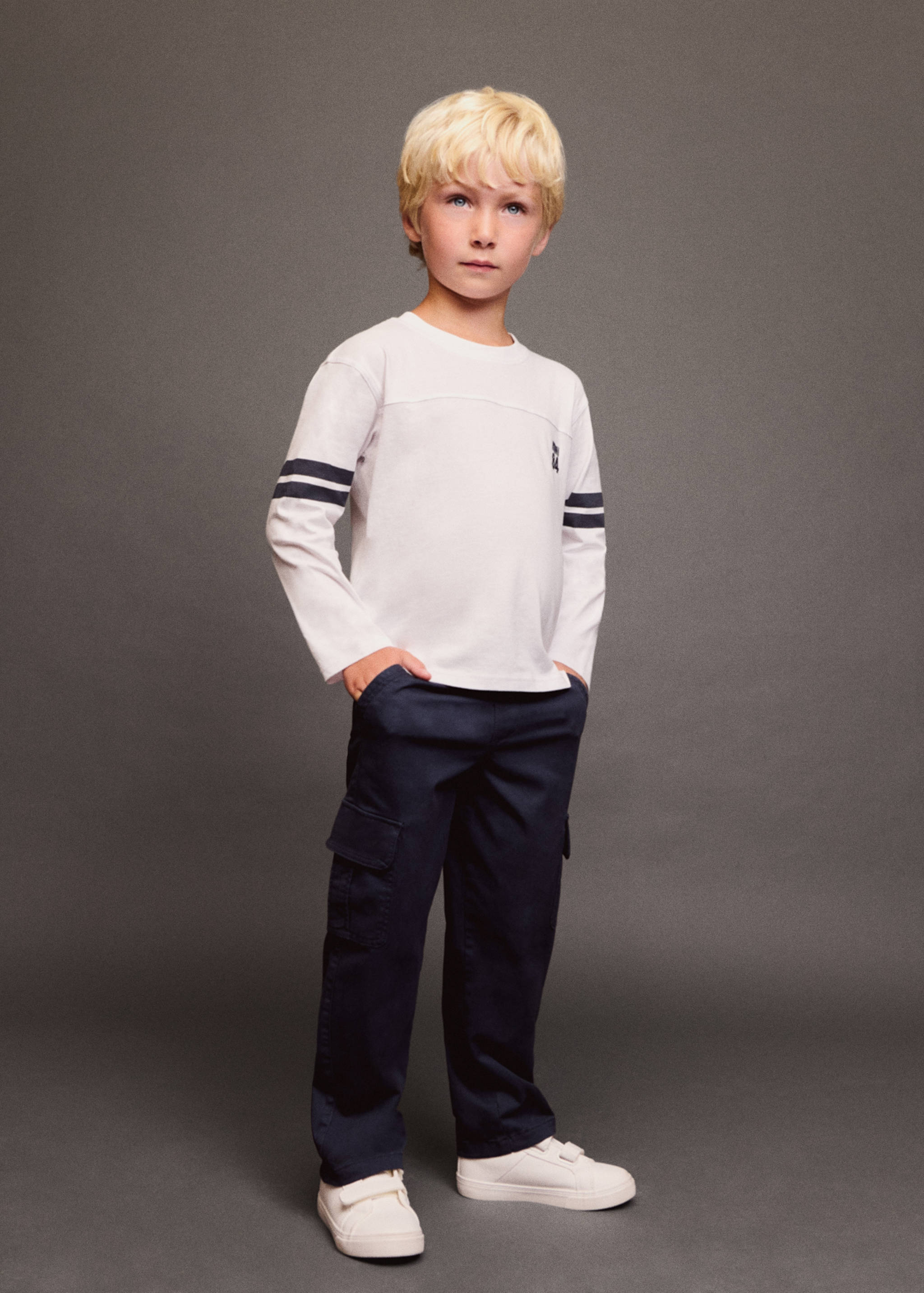 Cotton cargo pants - Details of the article 5