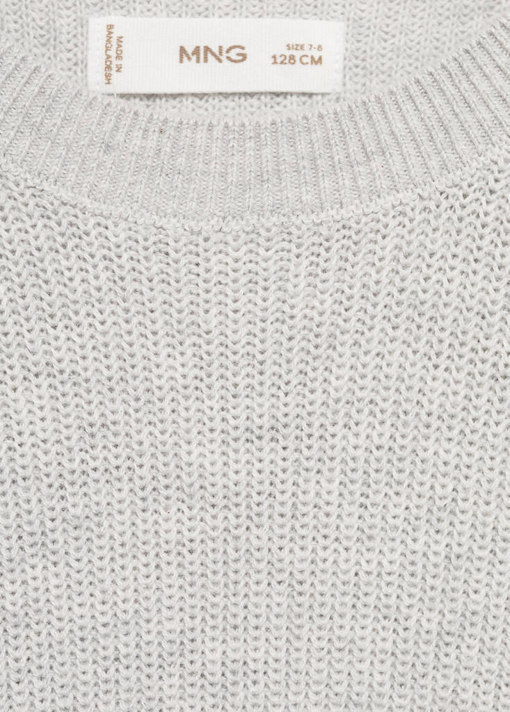 Knit midi dress — Light Heather Grey