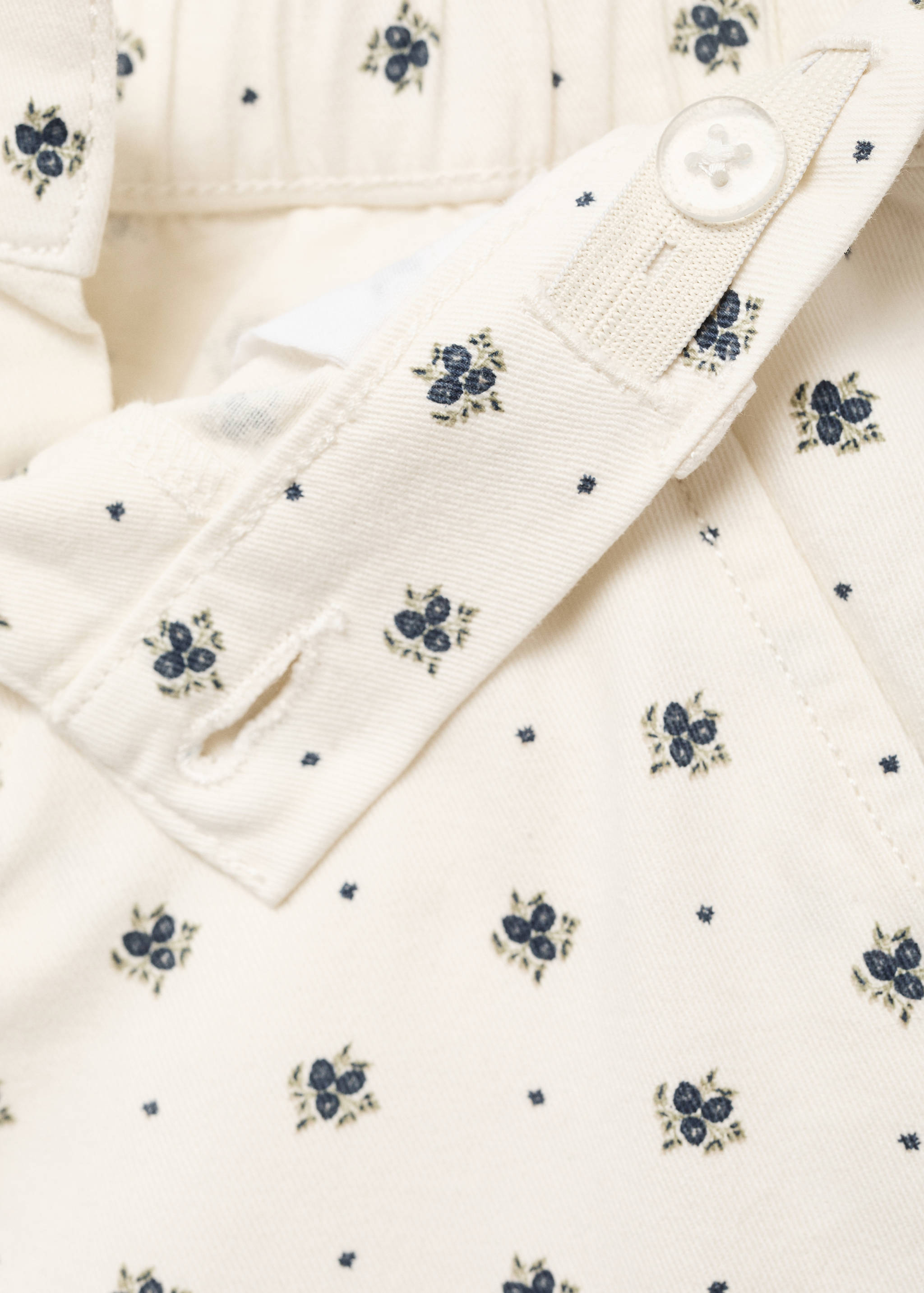 Флорален памучен панталон - Данни за артикула 8