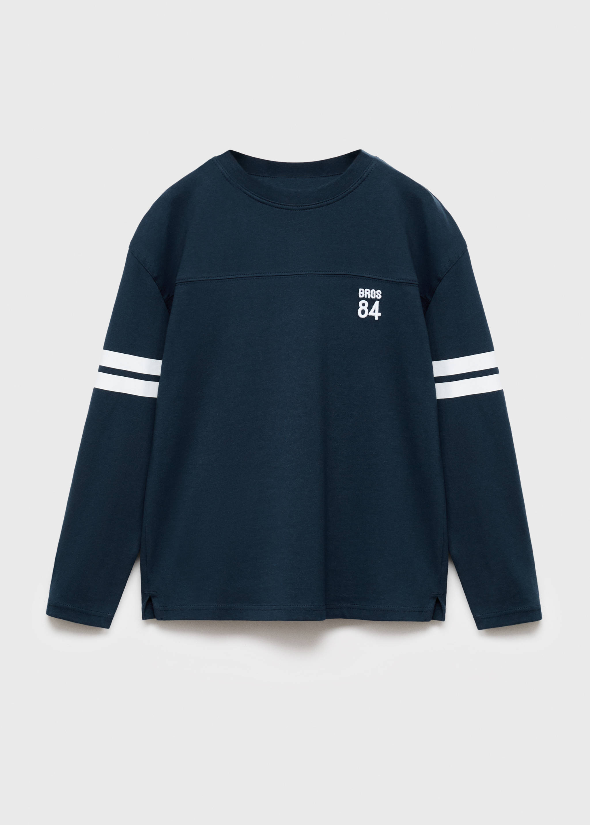 Embroidered printed T-shirt - Article without model