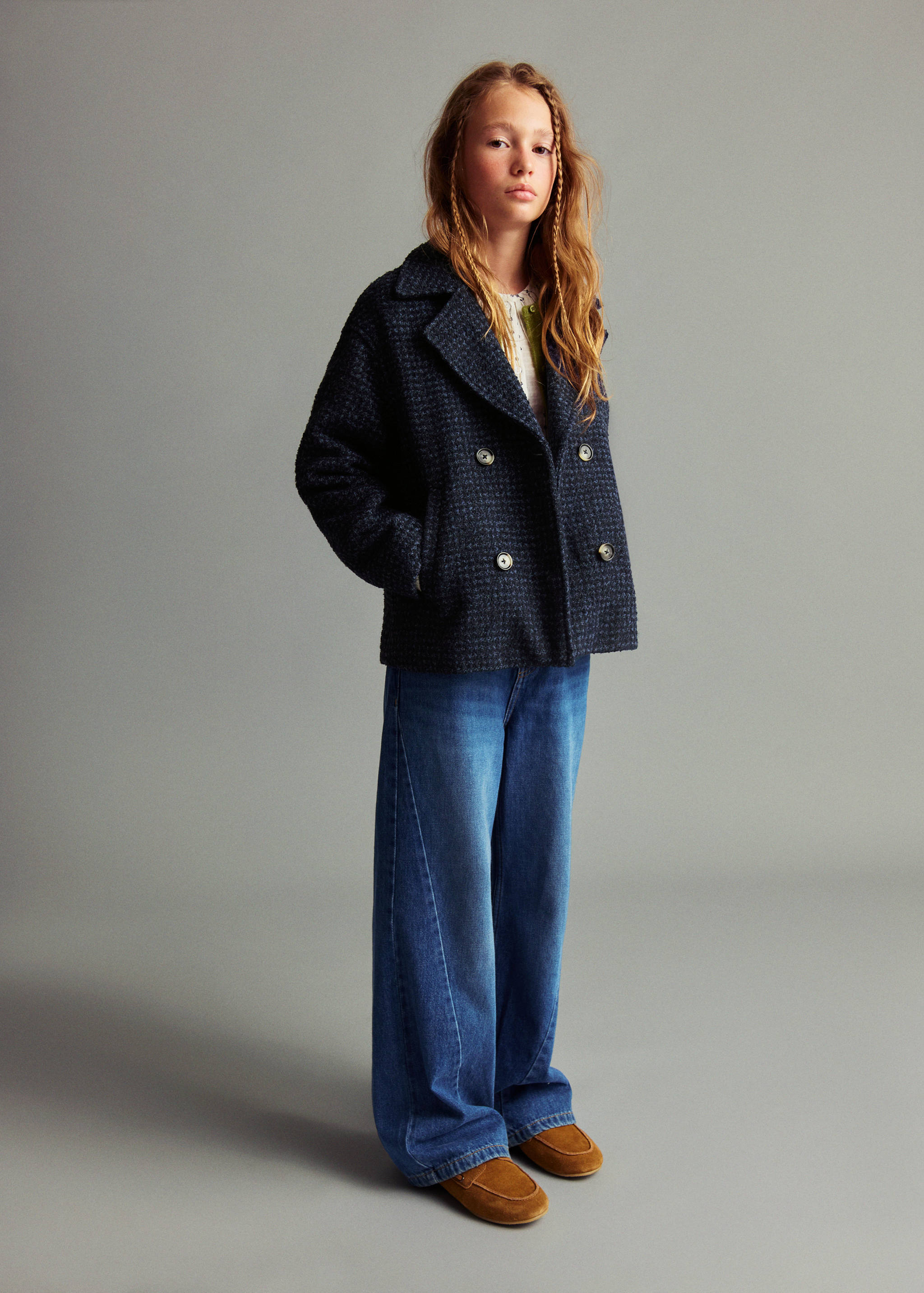 Jean style jupe-culotte couture - Plan général