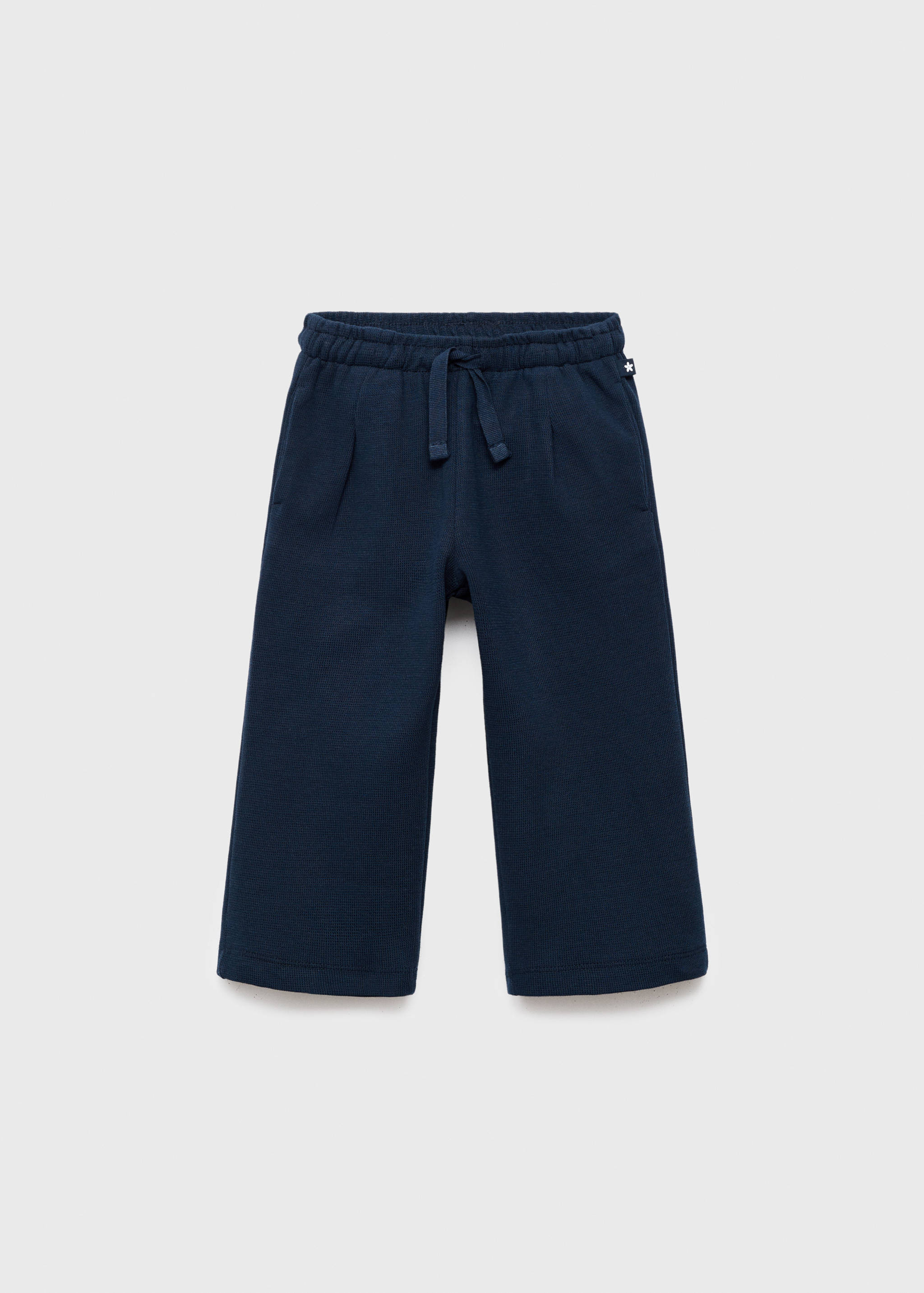 Cotton drawstring joggers - Article without model