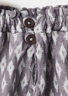 Cotton blouse with ethnic print — Light/Pastel Purple 5