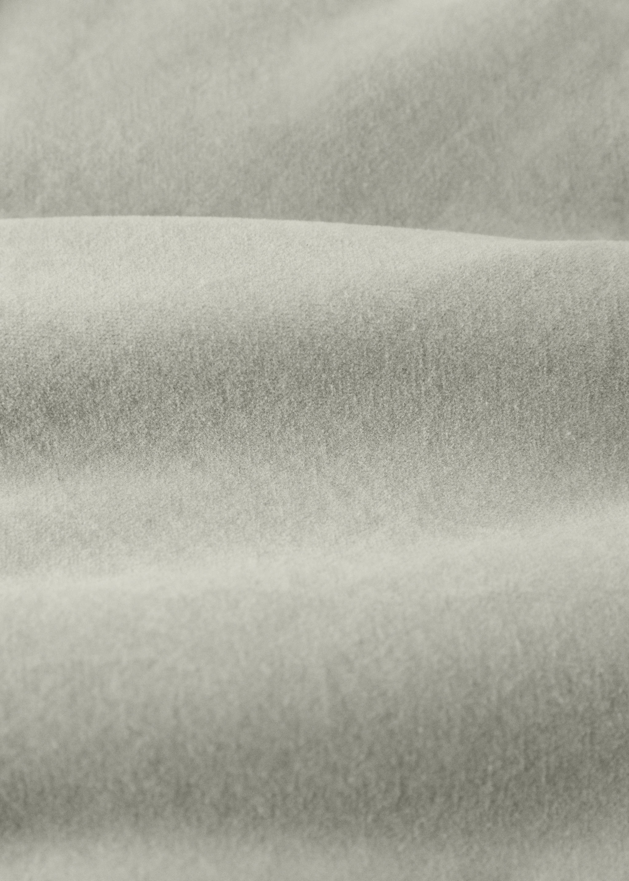 Garment-dyed velvet cotton bedspread for cot - Details of the article 1