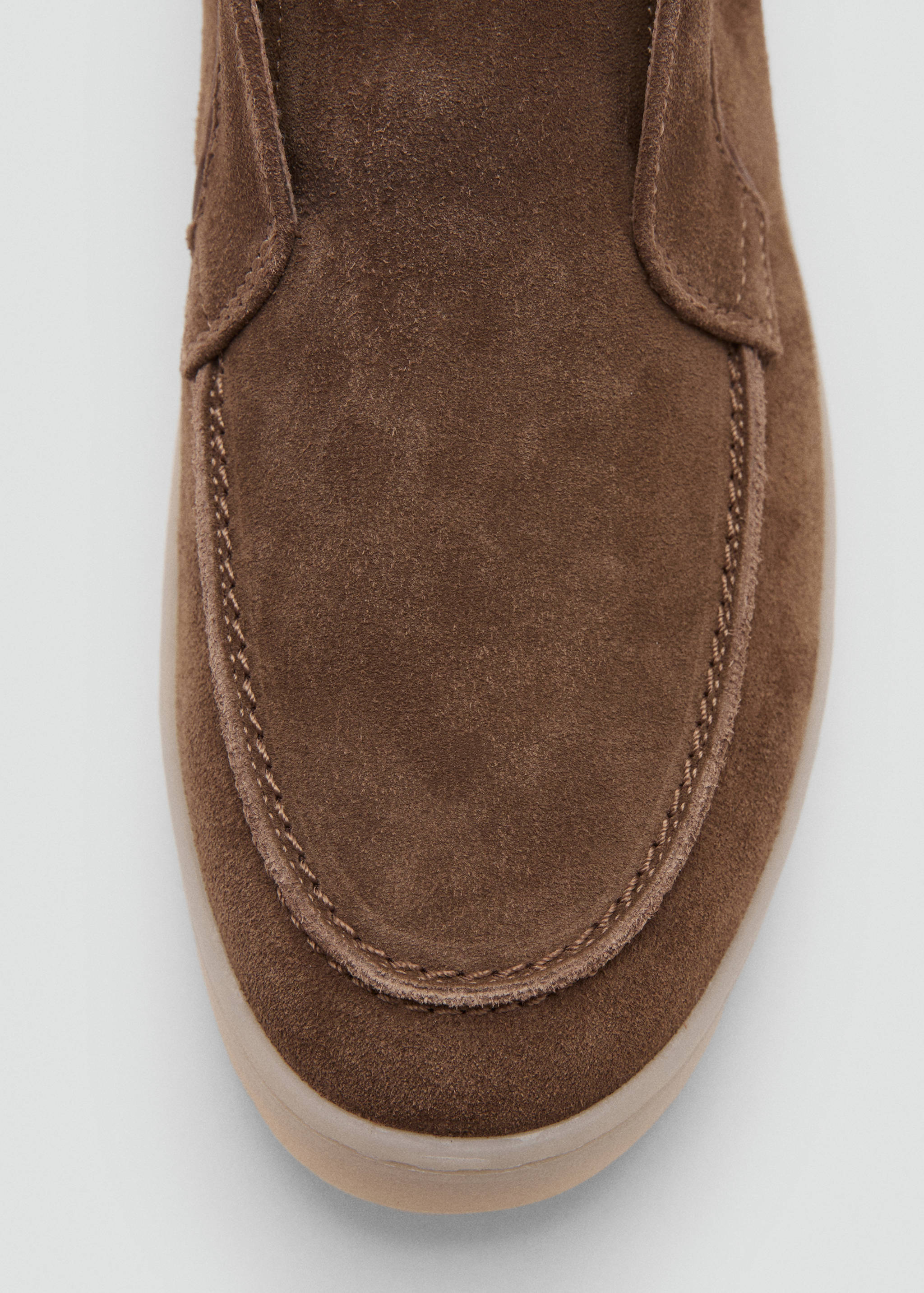 Suede leather ankle boots - Details of the article 2