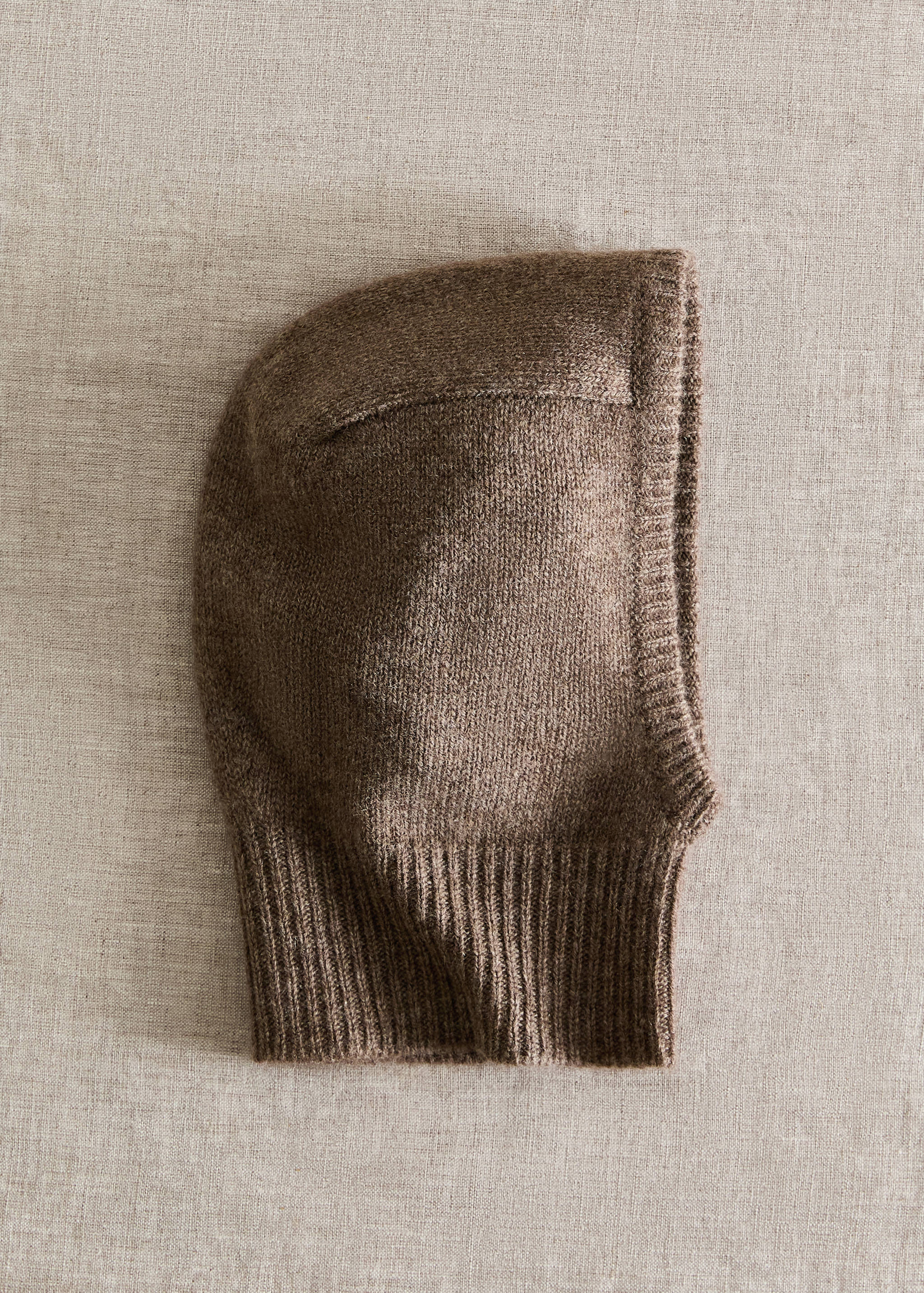 Baby cashmere balaclava - General plane